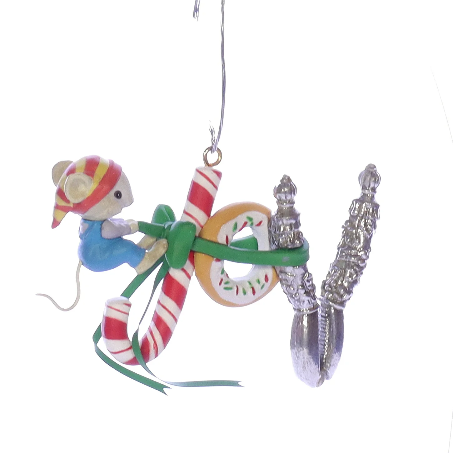 Enesco Treasury of Christmas Ornaments Vintage Artplas Mouse Limited Edition - Image 5