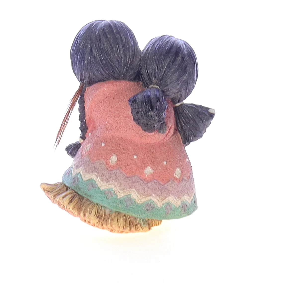 Friends of a Feather Vintage Resin Native American Figurine 115746 1994 3.25" - Image 5