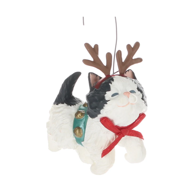 Hallmark Vintage 1998 Resin Figurine Purr-fect Little Deer QX6526 - Image 2