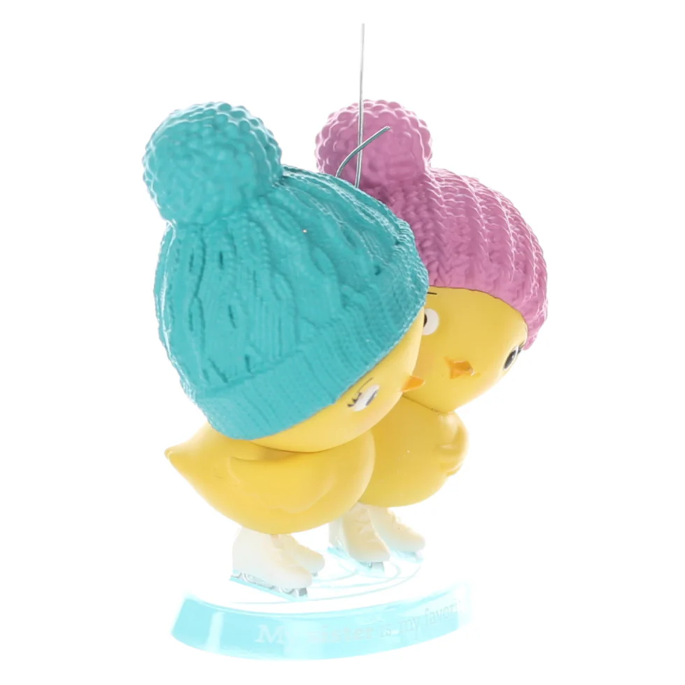 Hallmark Vintage 2014 Resin Figurine Sister Chicks QGO1103 - Image 7
