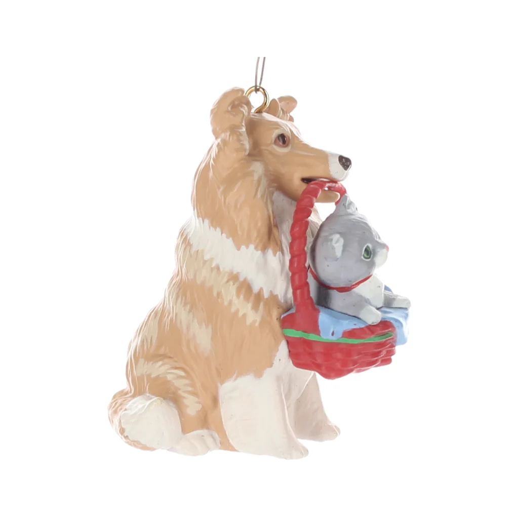Hallmark Vintage  Resin Figurine Tramp and Laddie QX439-7 - Image 7