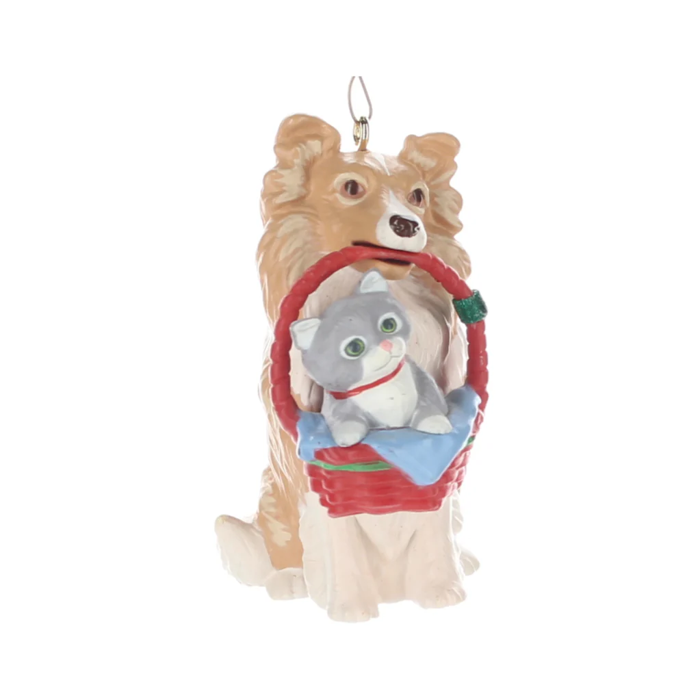 Hallmark Vintage  Resin Figurine Tramp and Laddie QX439-7 - Image 8