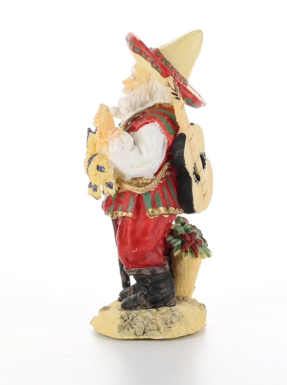International Santa Clause Collection Christmas Figurine - Pancho Navidad Mexico - Image 3