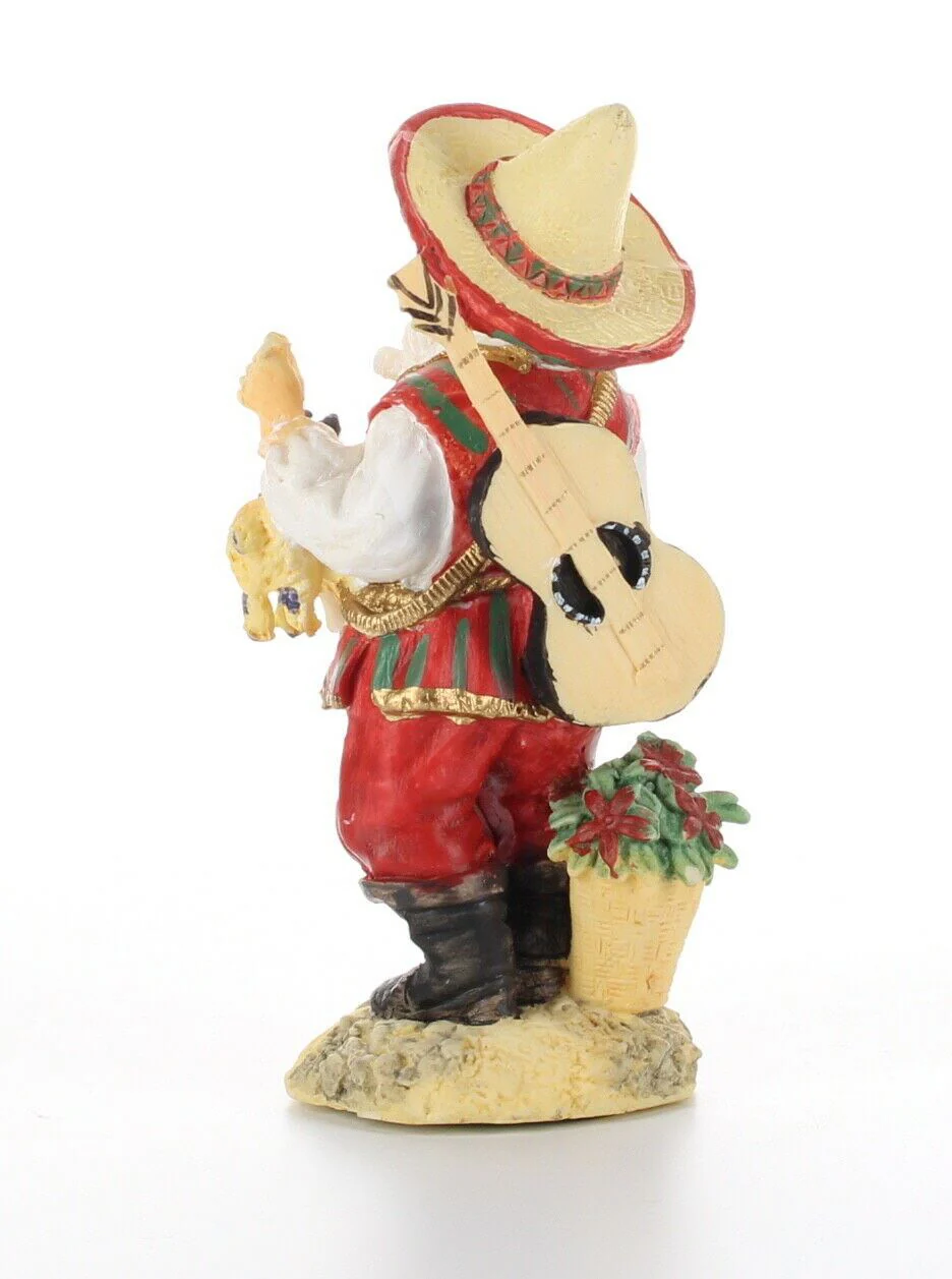 International Santa Clause Collection Christmas Figurine - Pancho Navidad Mexico - Image 4