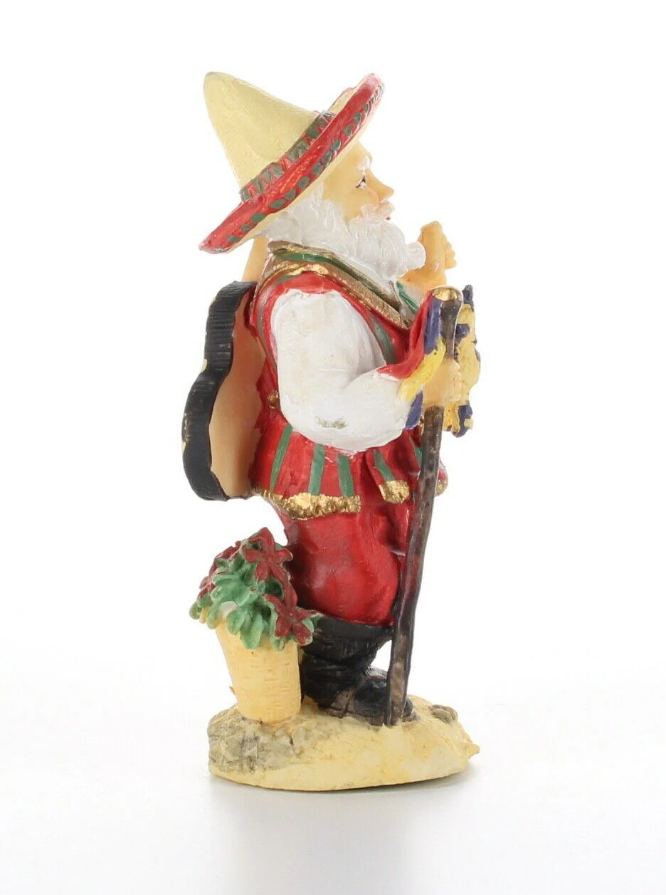 International Santa Clause Collection Christmas Figurine - Pancho Navidad Mexico - Image 7