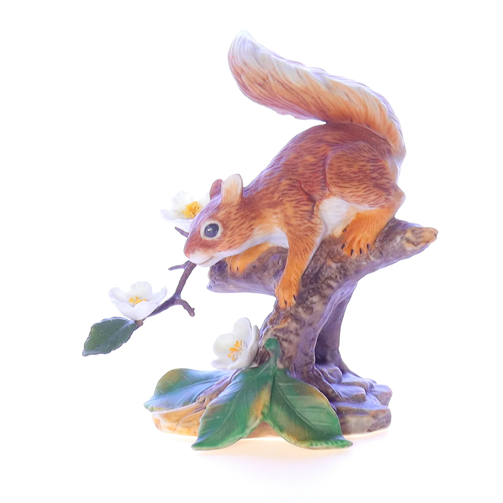 Lenox Vintage Porcelain Squirrel Figurine redsquirrel Springtime Scamper 1989 5" - Image 2