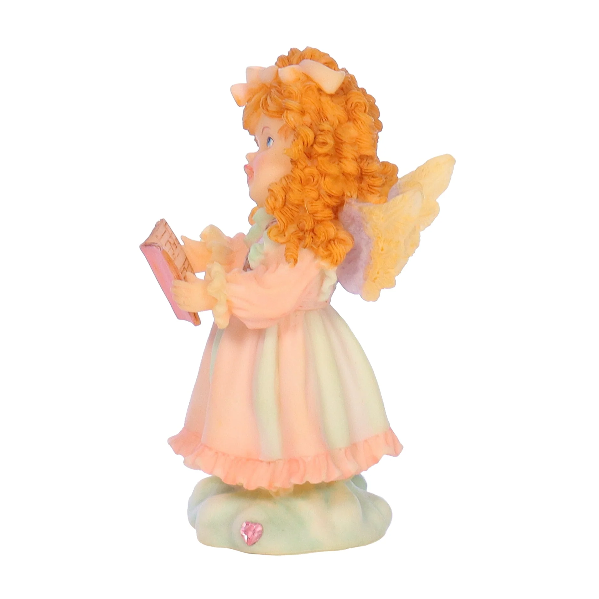 Loving Thoughts Cherubim Vintage 1997 Resin Figurine Jesus Loves You Samantha - Image 3