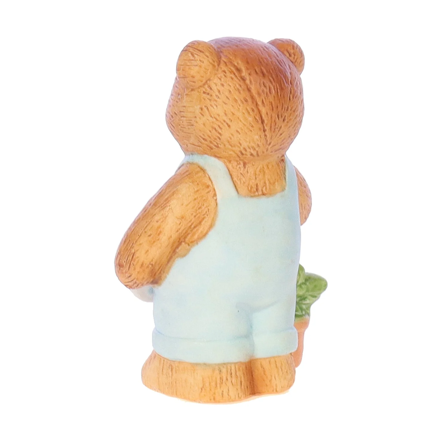 Lucy and Me Vintage 1979 Porcelain Figurine Bear with Gardening Spade - Image 4