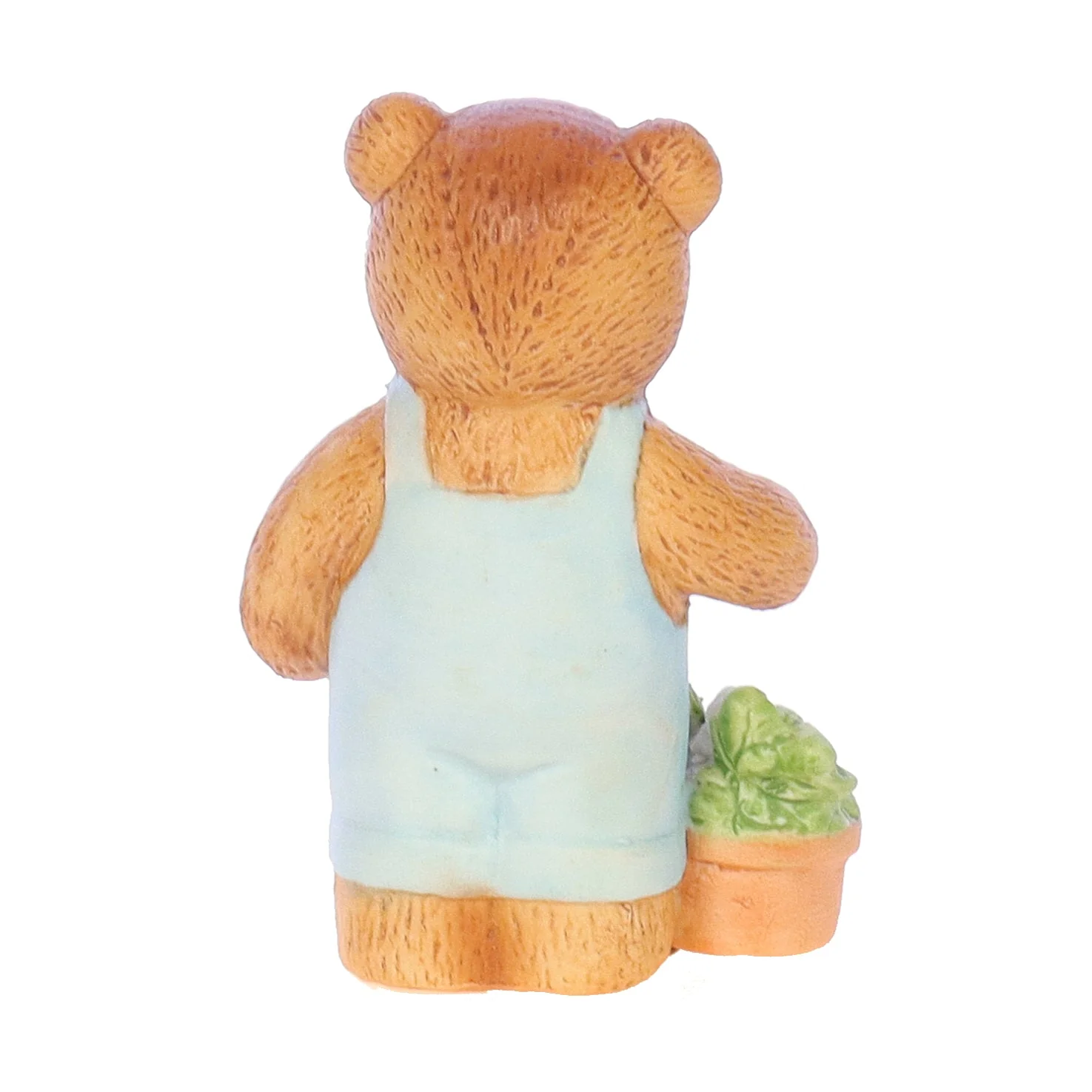 Lucy and Me Vintage 1979 Porcelain Figurine Bear with Gardening Spade - Image 5
