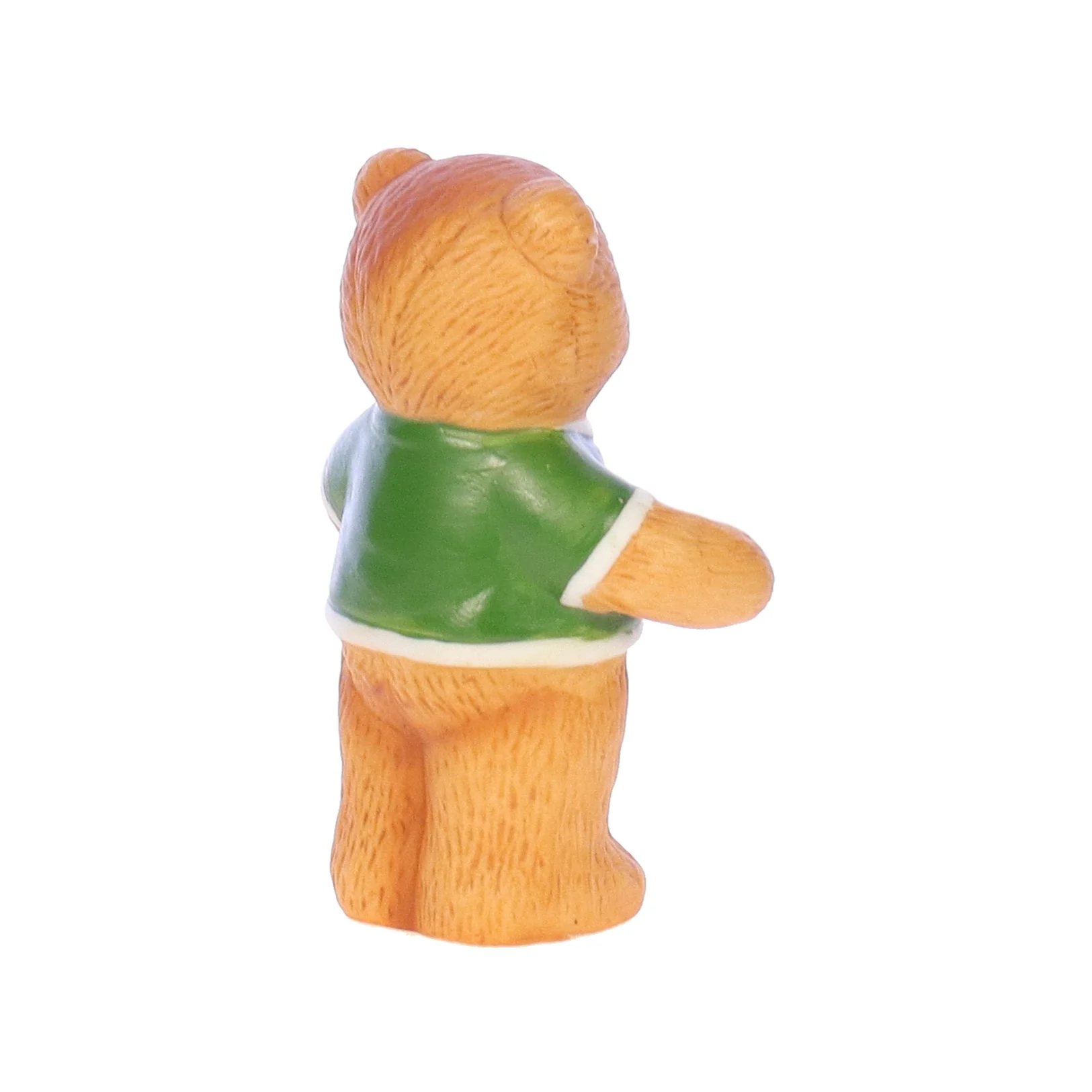 Lucy and Me Vintage 1980 Porcelain Figurine Bear with Green Shirt Lucy_And_Me_88 - Image 6