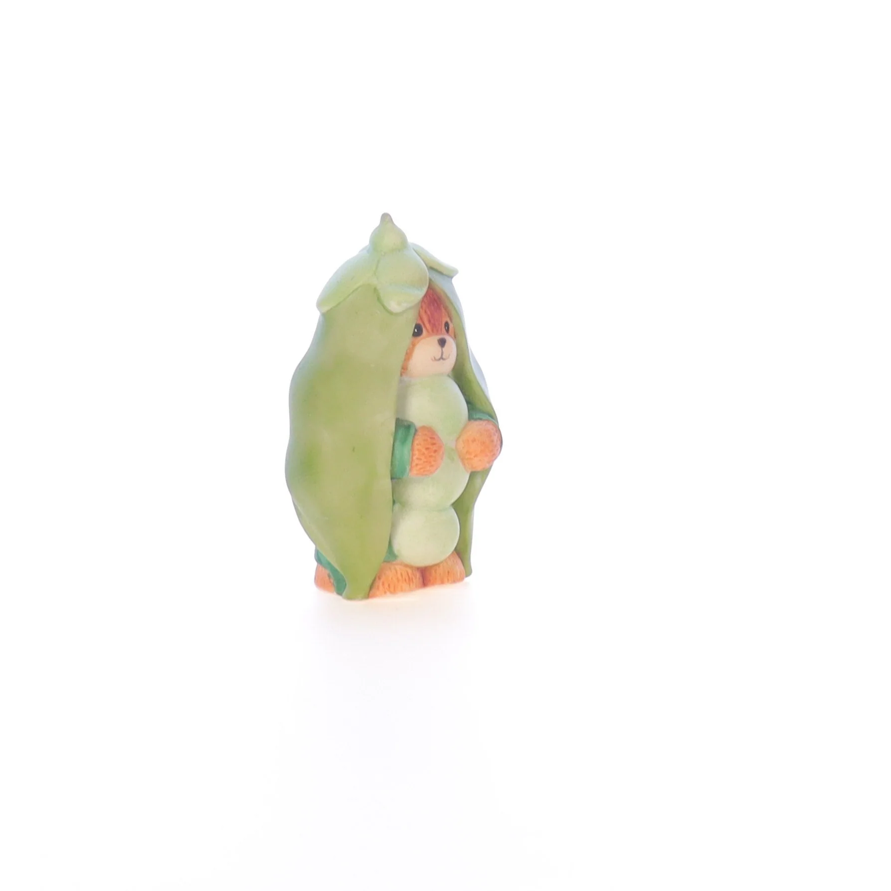 Lucy and Me Vintage 1982 Porcelain Figurine Bear in Pea Costume Lucy_Unknown_044 - Image 8