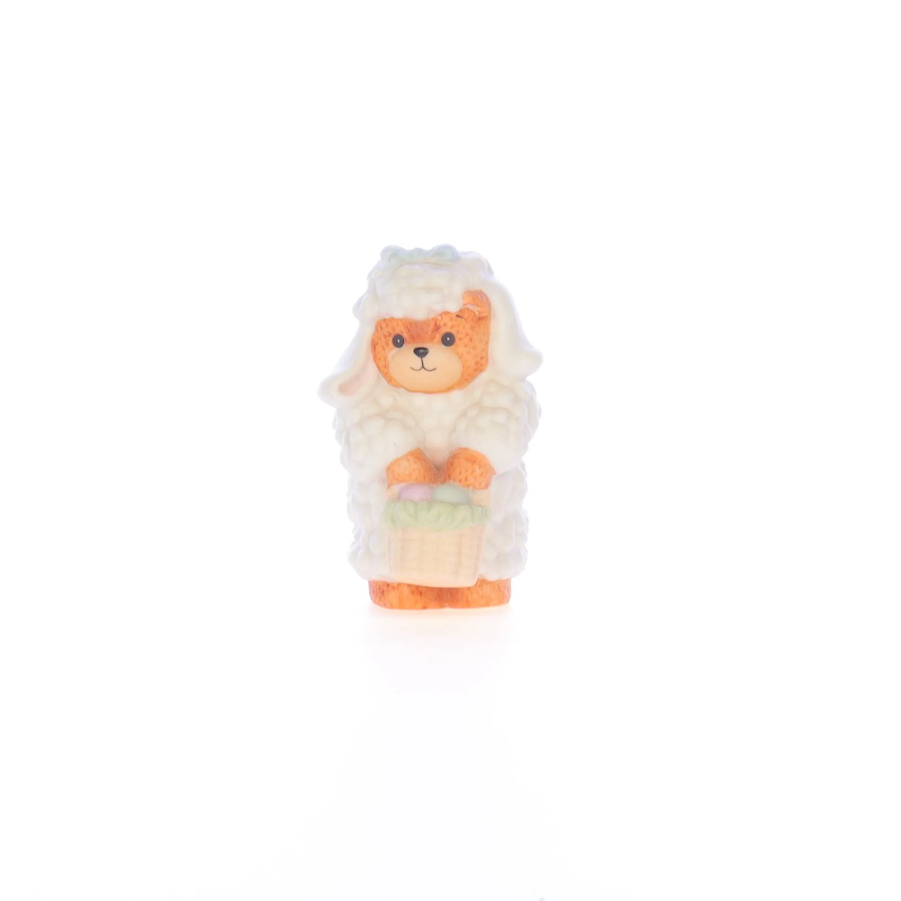 Lucy and Me Vintage 1987 Porcelain Figurine Bear in Sheep Costume Lucy_Unknown_051