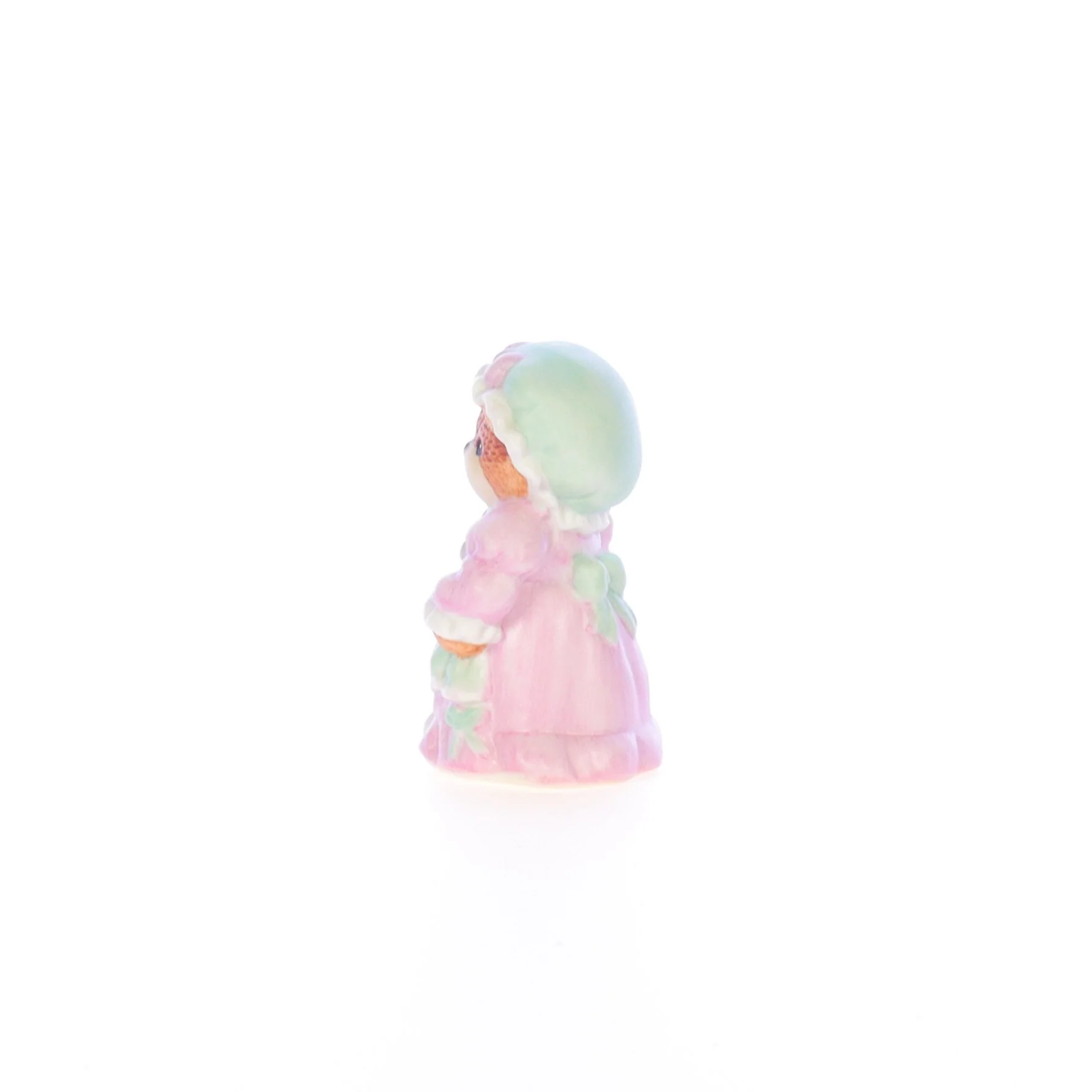 Lucy and Me Vintage 1987 Porcelain Figurine Bear with Bonnet Lucy_Unknown_006 - Image 3