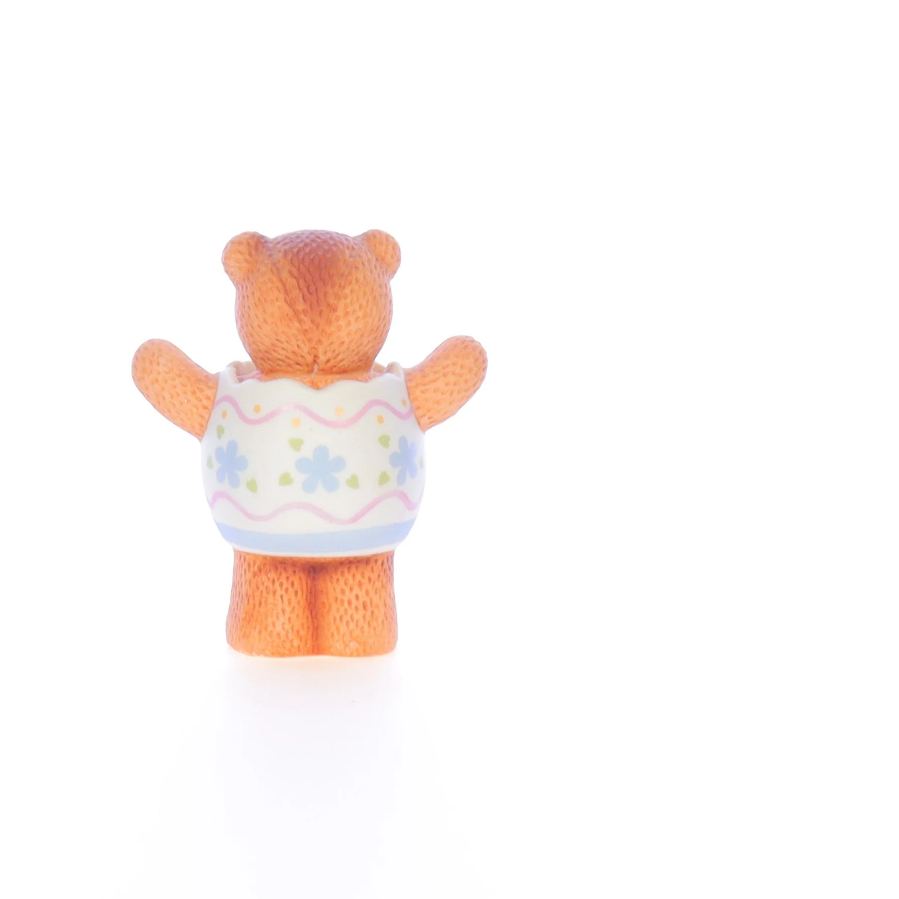 Lucy and Me Vintage 1985 Porcelain Figurine Girl Bear with Easter Egg Costume - Image 5
