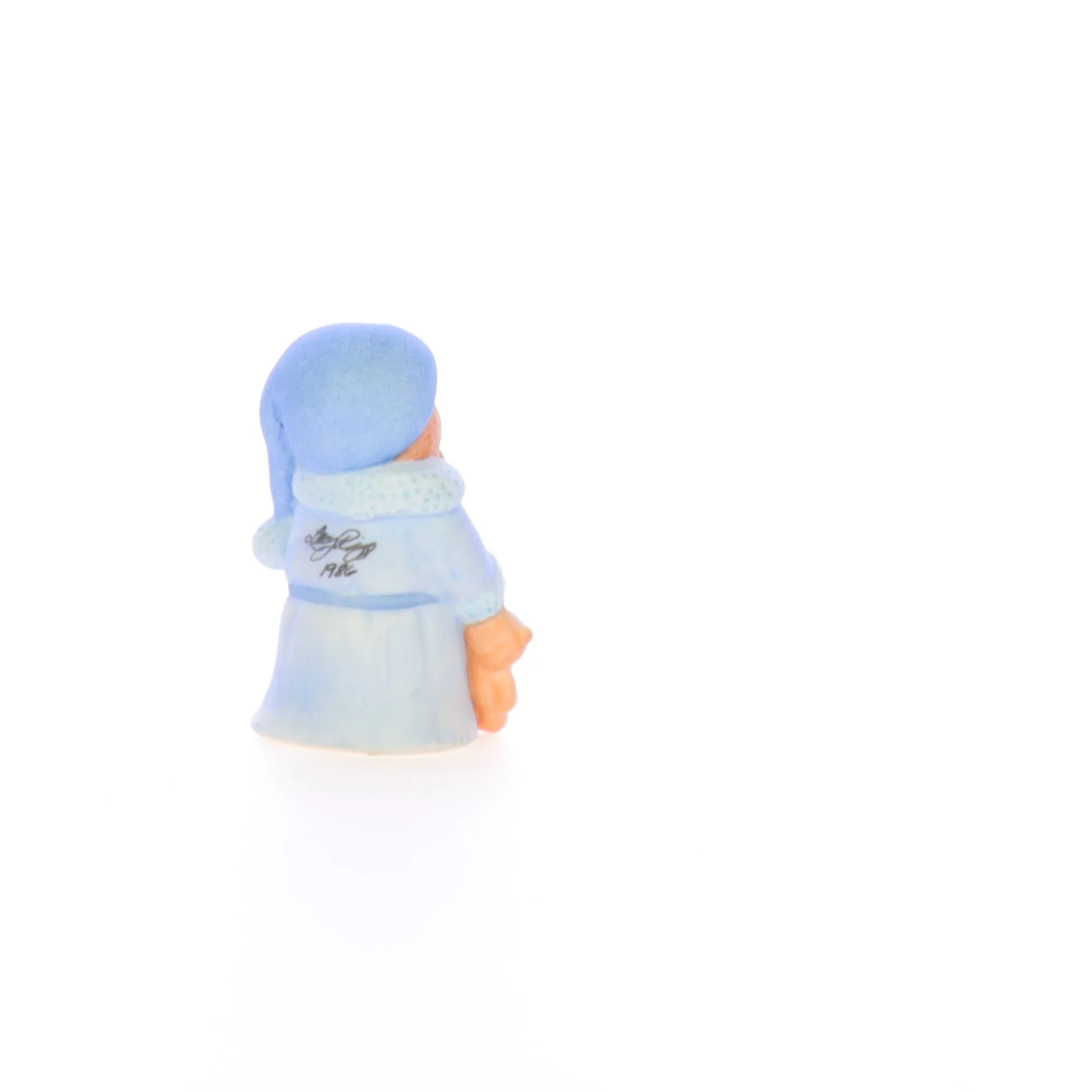 Lucy and Me Vintage 1986 Porcelain Figurine Sleepy Bear in Pajamas - Image 6