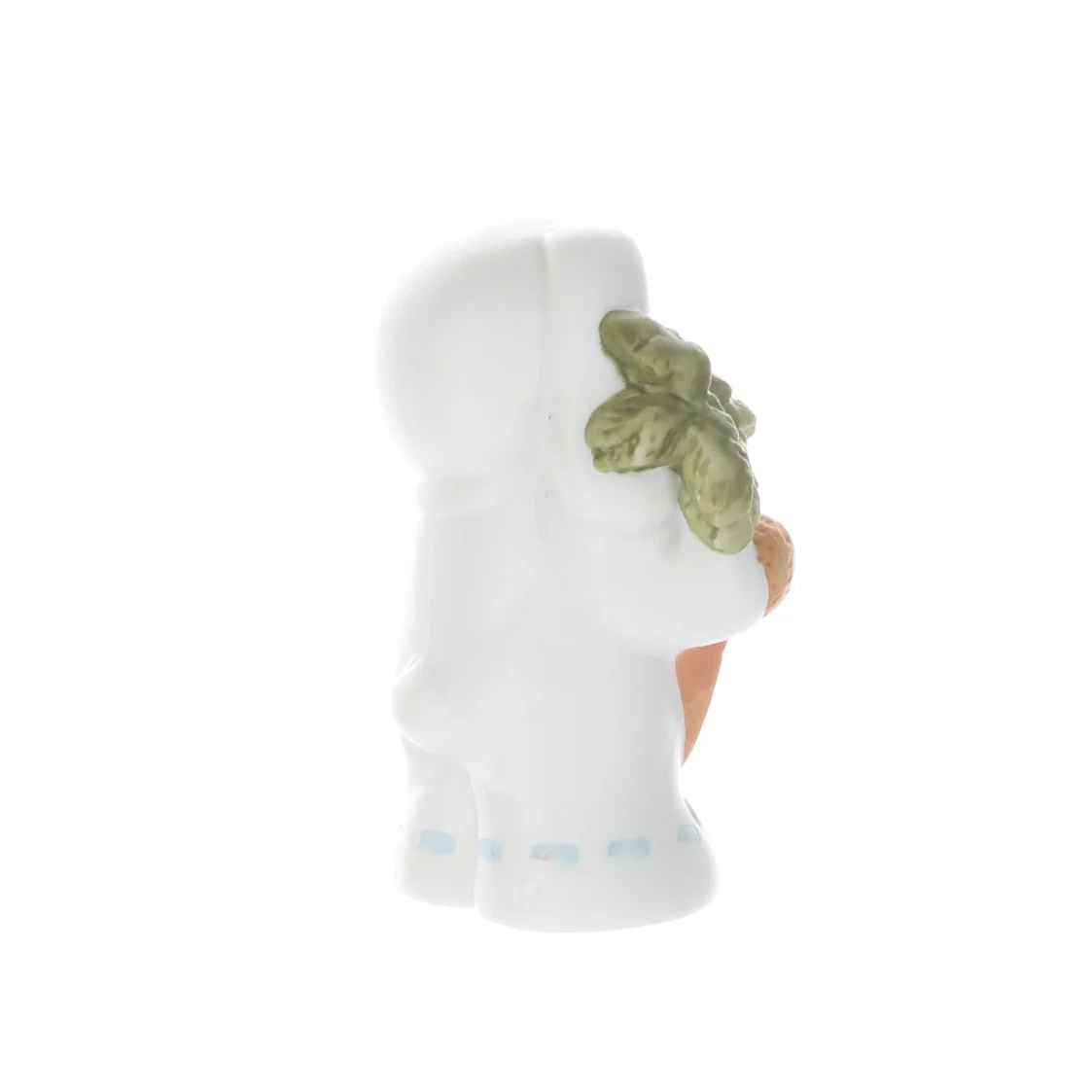 Lucy and Me Vintage 1987 Porcelain Figurine Easter Bunny with Carrot - Image 6