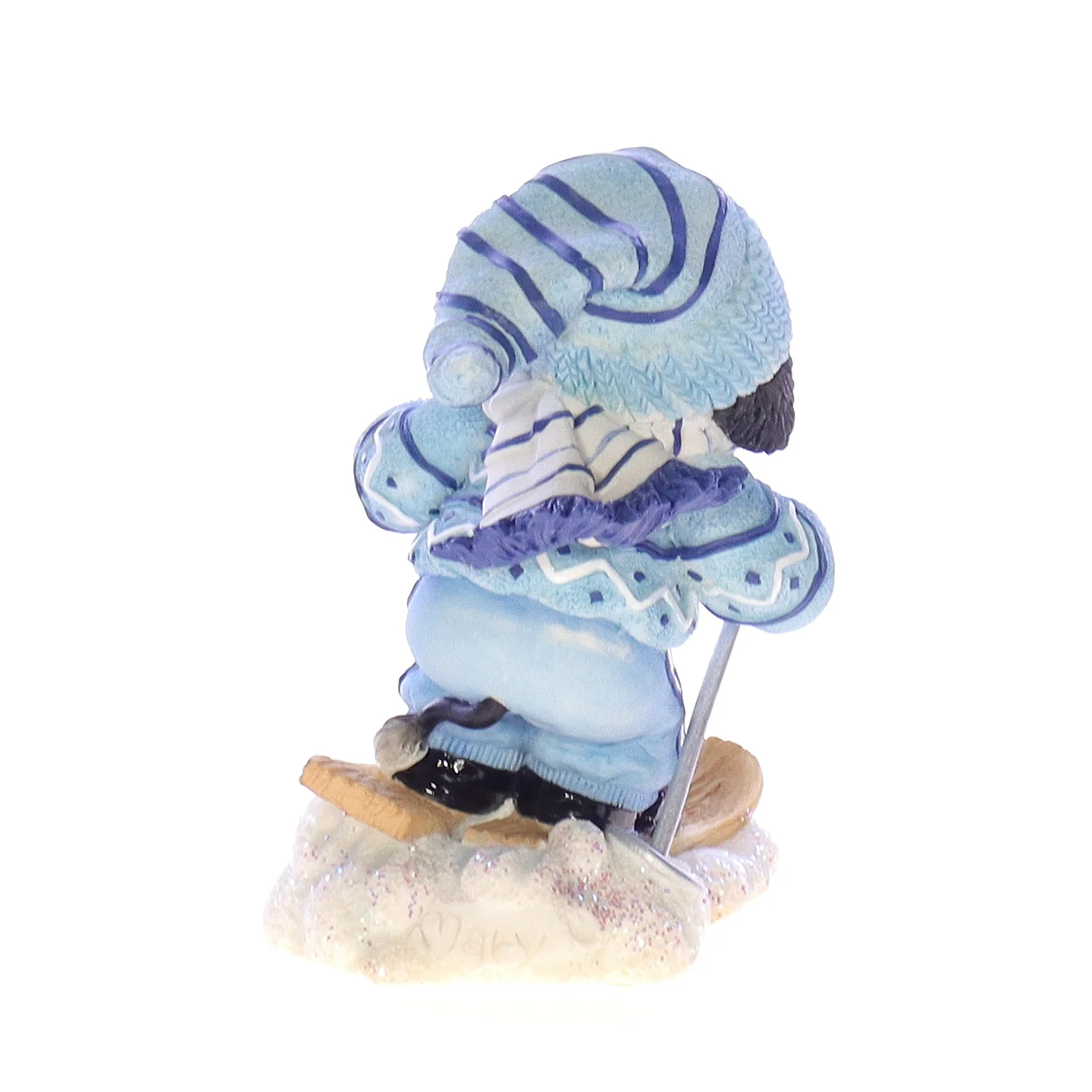 Marys Moo Moos Vintage Resin Christmas Figurine 101072 Barn To Ski 2000 3" - Image 6