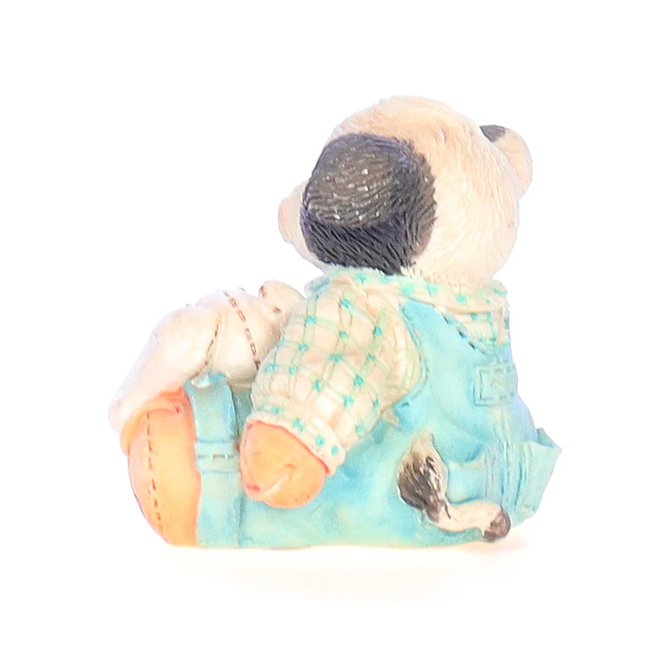 Marys Moo Moos Vintage Resin Easter Figurine 104914 Some Bunny Loves Moo 1994 - Image 4