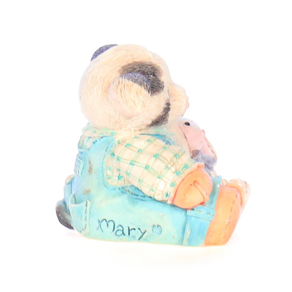 Marys Moo Moos Vintage Resin Easter Figurine 104914 Some Bunny Loves Moo 1994 - Image 7