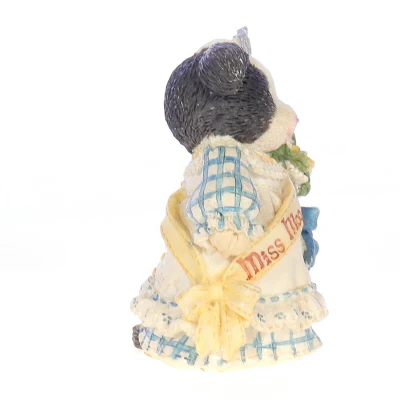 Marys Moo Moos Vintage Resin Spring Figurine 125652 Bovine Beauty 1994 3" - Image 7