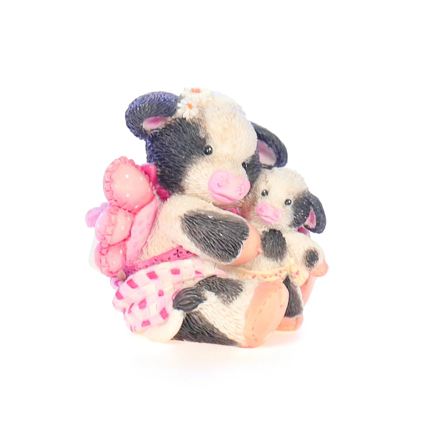 Marys Moo Moos Vintage Resin Valentine's Day Figurine 159395 Holstein You Close - Image 8