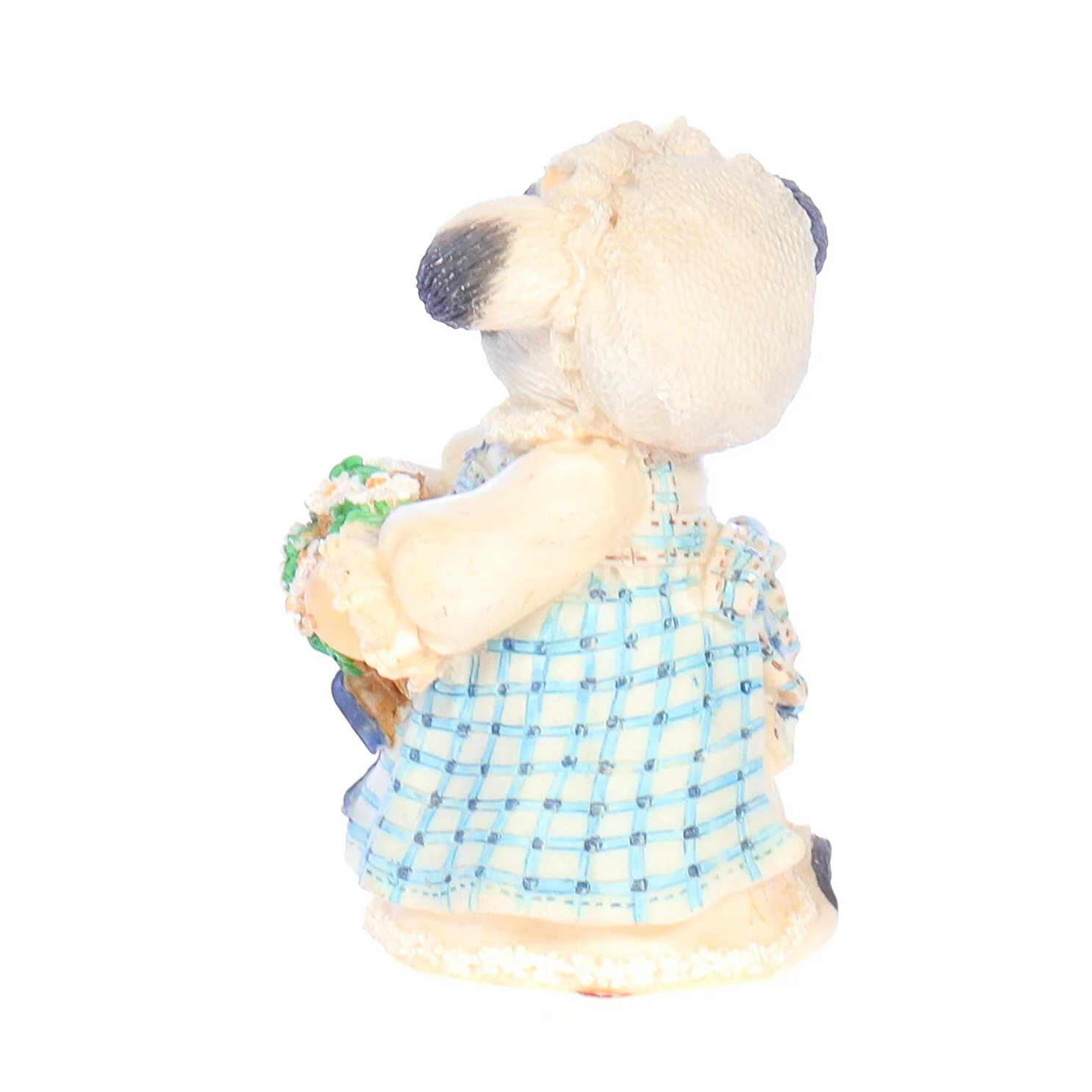 Marys Moo Moos Vintage Resin Spring Figurine 167517 Milk Maid 1995 3" - Image 4