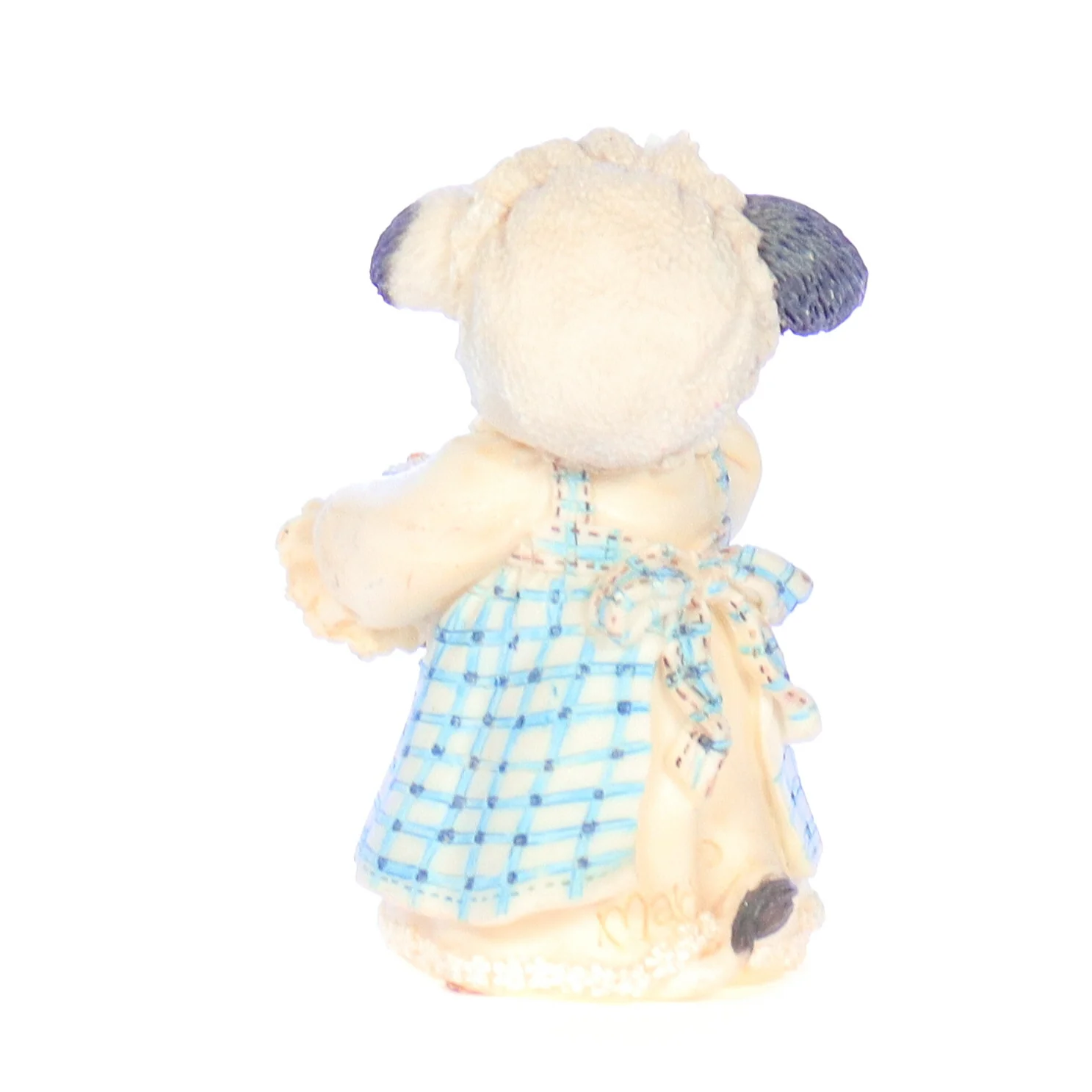 Marys Moo Moos Vintage Resin Spring Figurine 167517 Milk Maid 1995 3" - Image 5