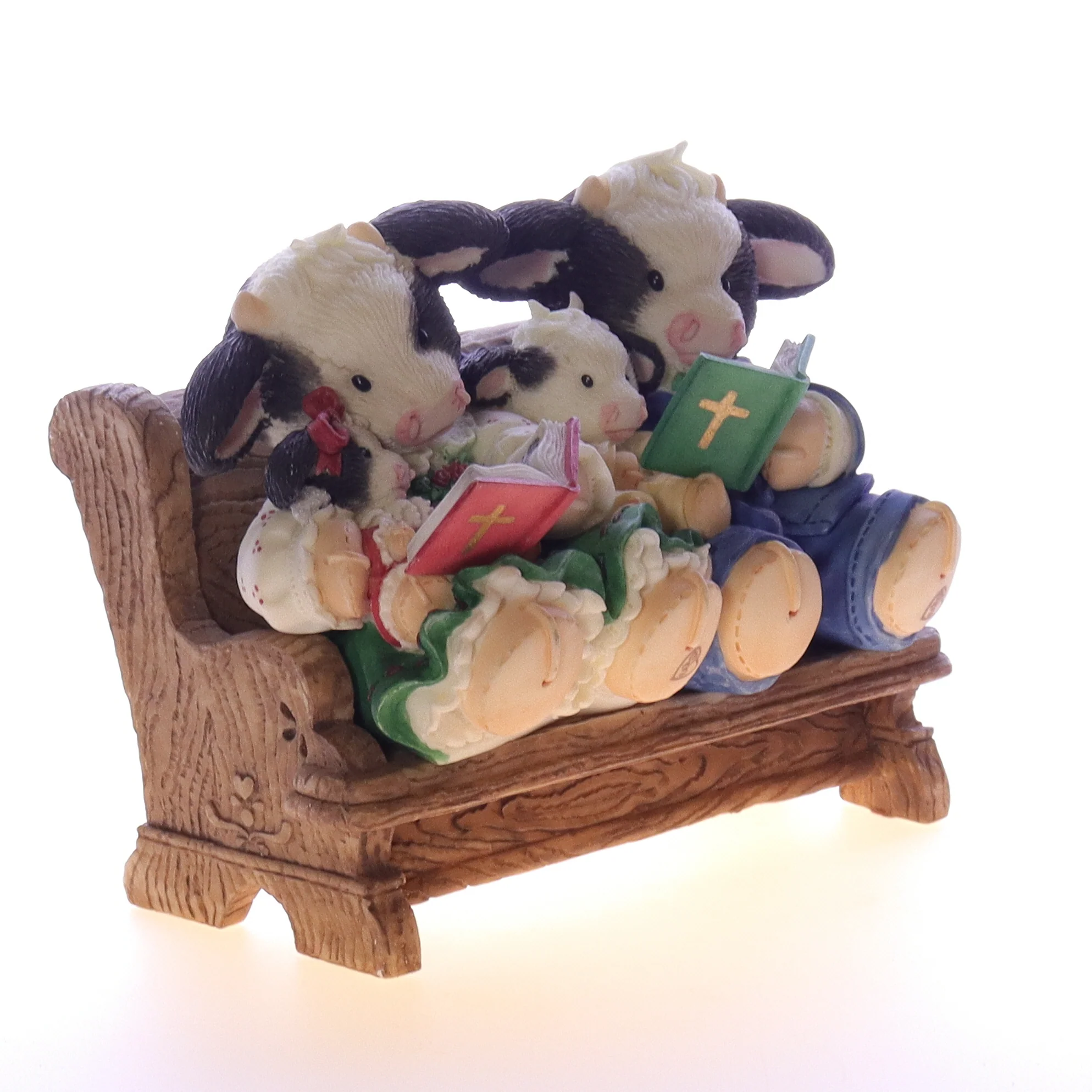 Marys Moo Moos Vintage Resin Family Figurine 372390A Famoo-lies Are For-heifer - Image 8