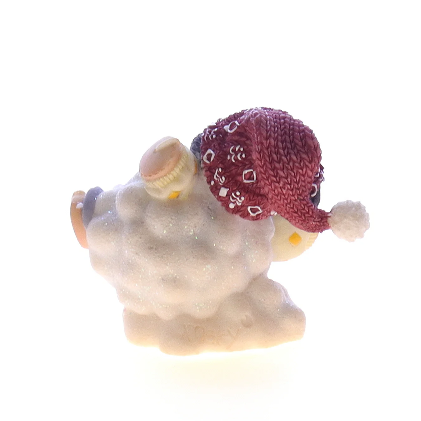 Marys Moo Moos Vintage Resin Christmas Figurine 372749 Rolling Pasture 1998 2" - Image 5
