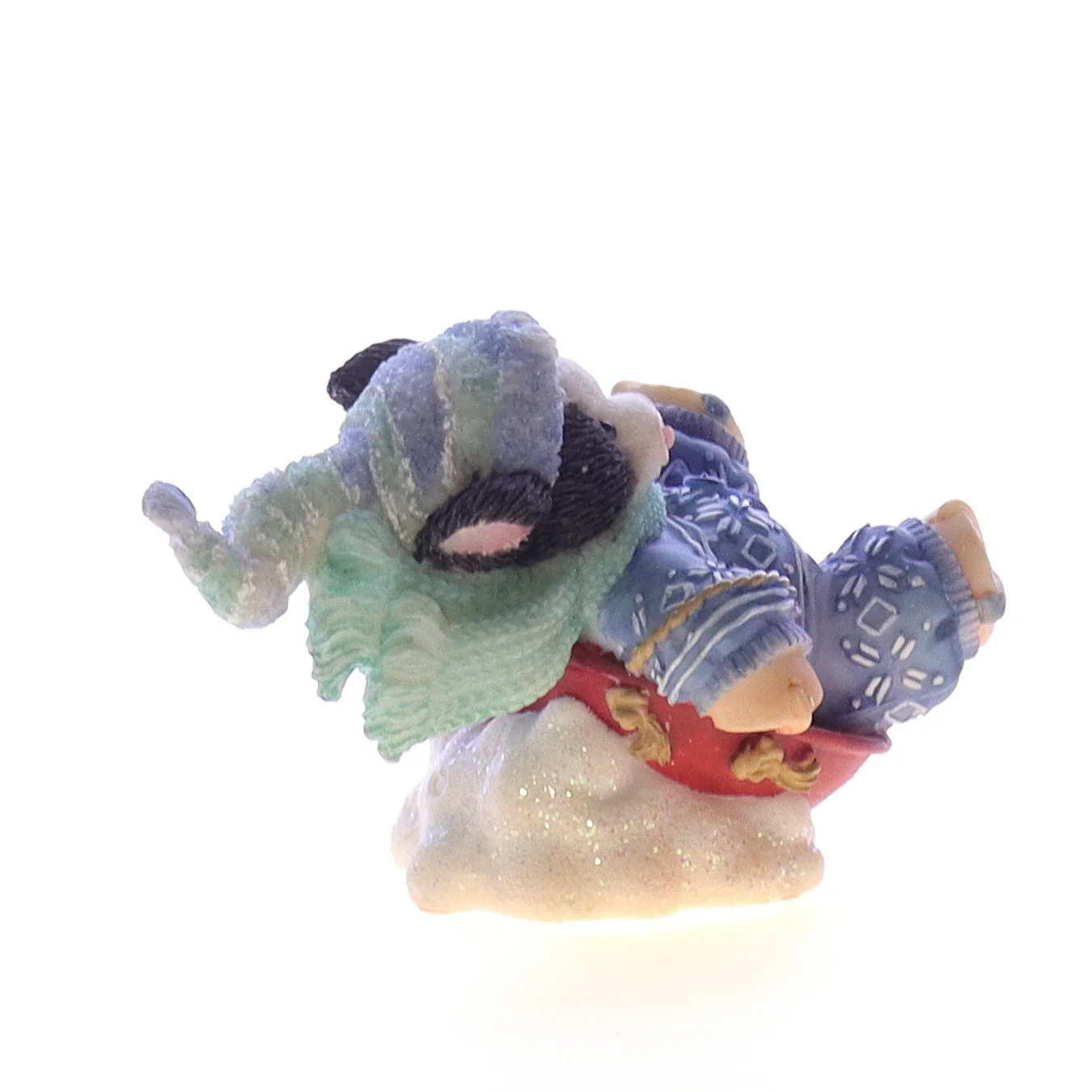 Marys Moo Moos Vintage Resin Christmas Figurine 372757 Having A Moo-velouse Time - Image 8