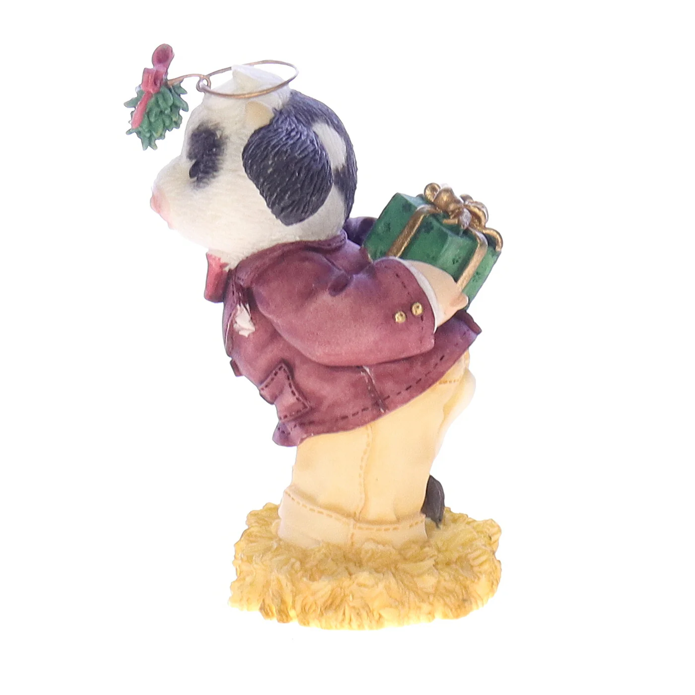 Marys Moo Moos Vintage Resin Christmas Figurine 480959 1999 3" - Image 3