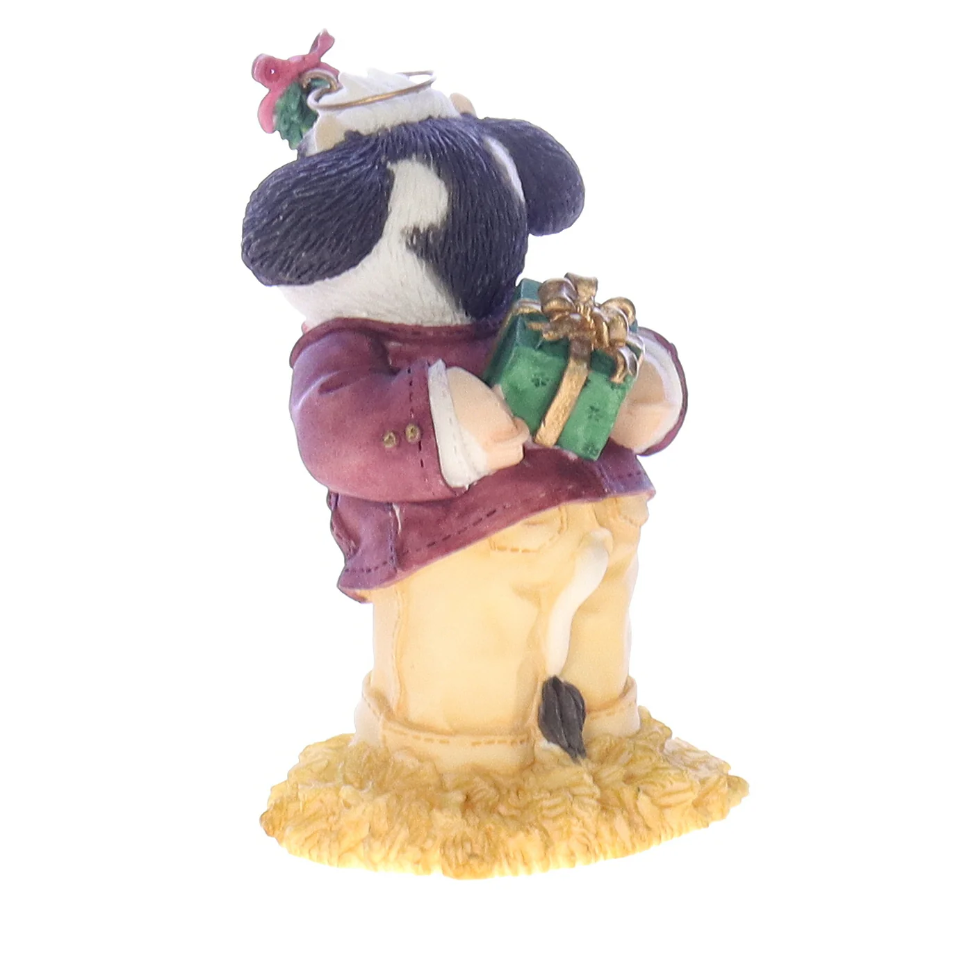 Marys Moo Moos Vintage Resin Christmas Figurine 480959 1999 3" - Image 4