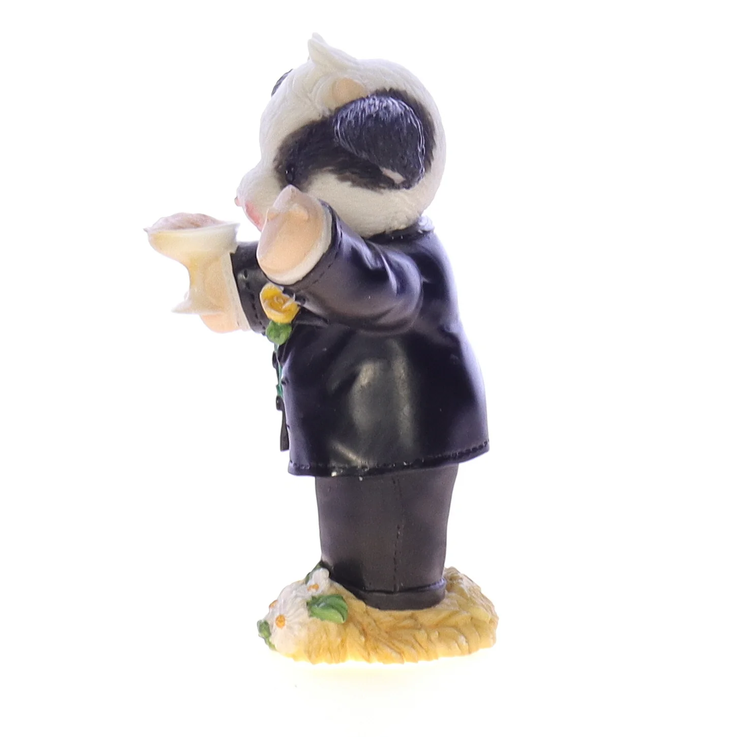 Marys Moo Moos Vintage Resin Wedding Figurine 777838 To The Hoofy Couple 2000 - Image 3