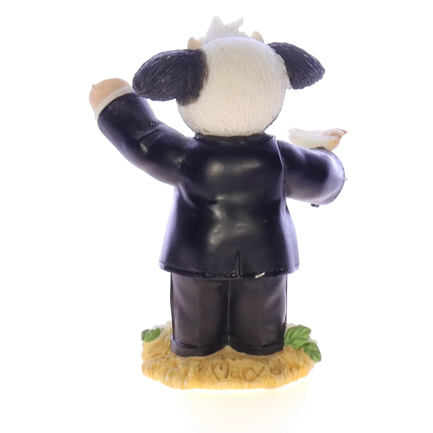 Marys Moo Moos Vintage Resin Wedding Figurine 777838 To The Hoofy Couple 2000 - Image 5