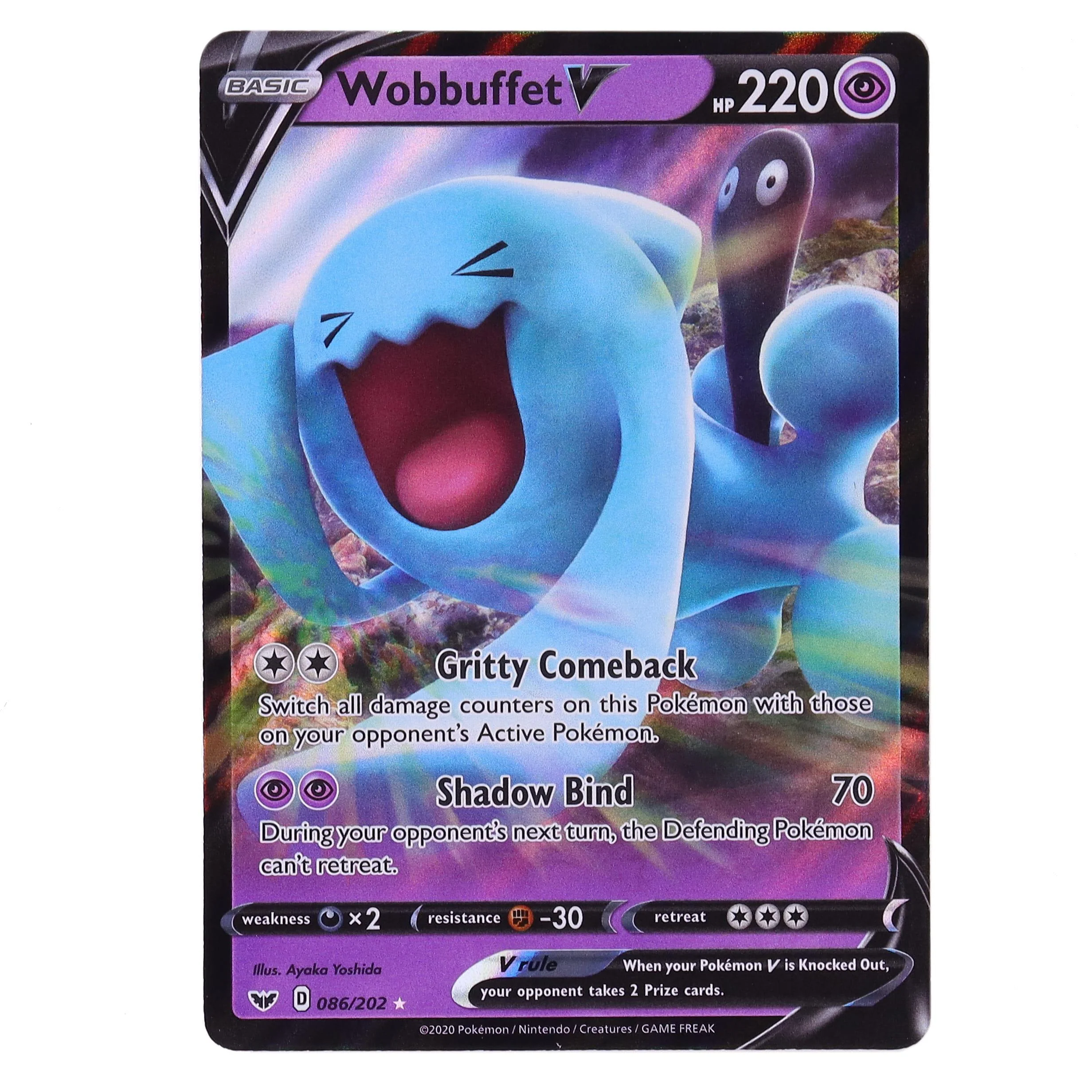 Wobbuffet V | (Ultra Rare : Sword and Shield #86)