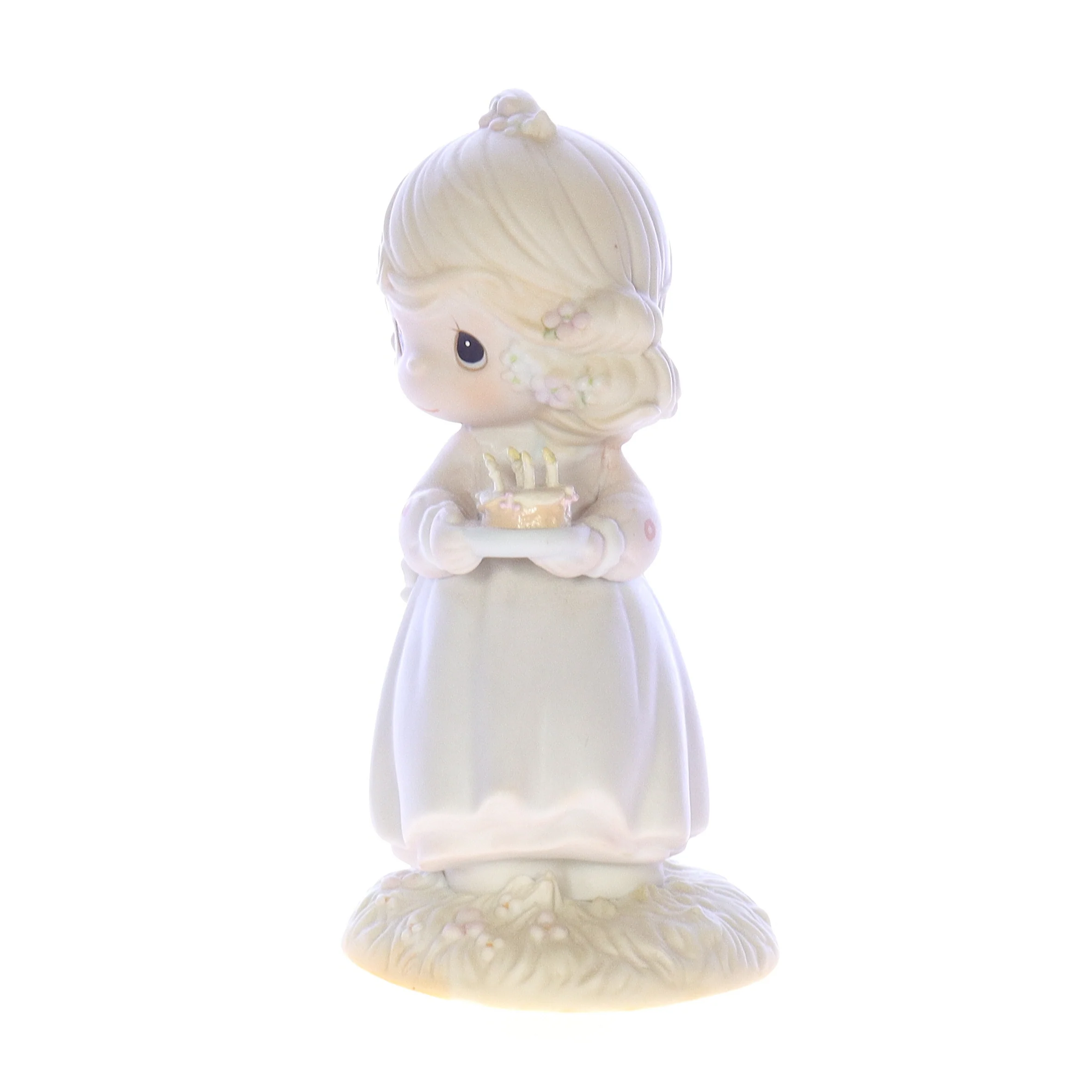 Precious Moments Vintage Porcelain Birthday Figurine 524301 1990 5.5" - Image 2