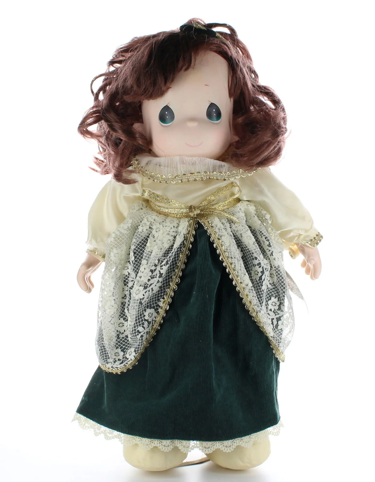Precious Moments Doll Collection Amway Exclusive Katherine #1111 Christmas Dress
