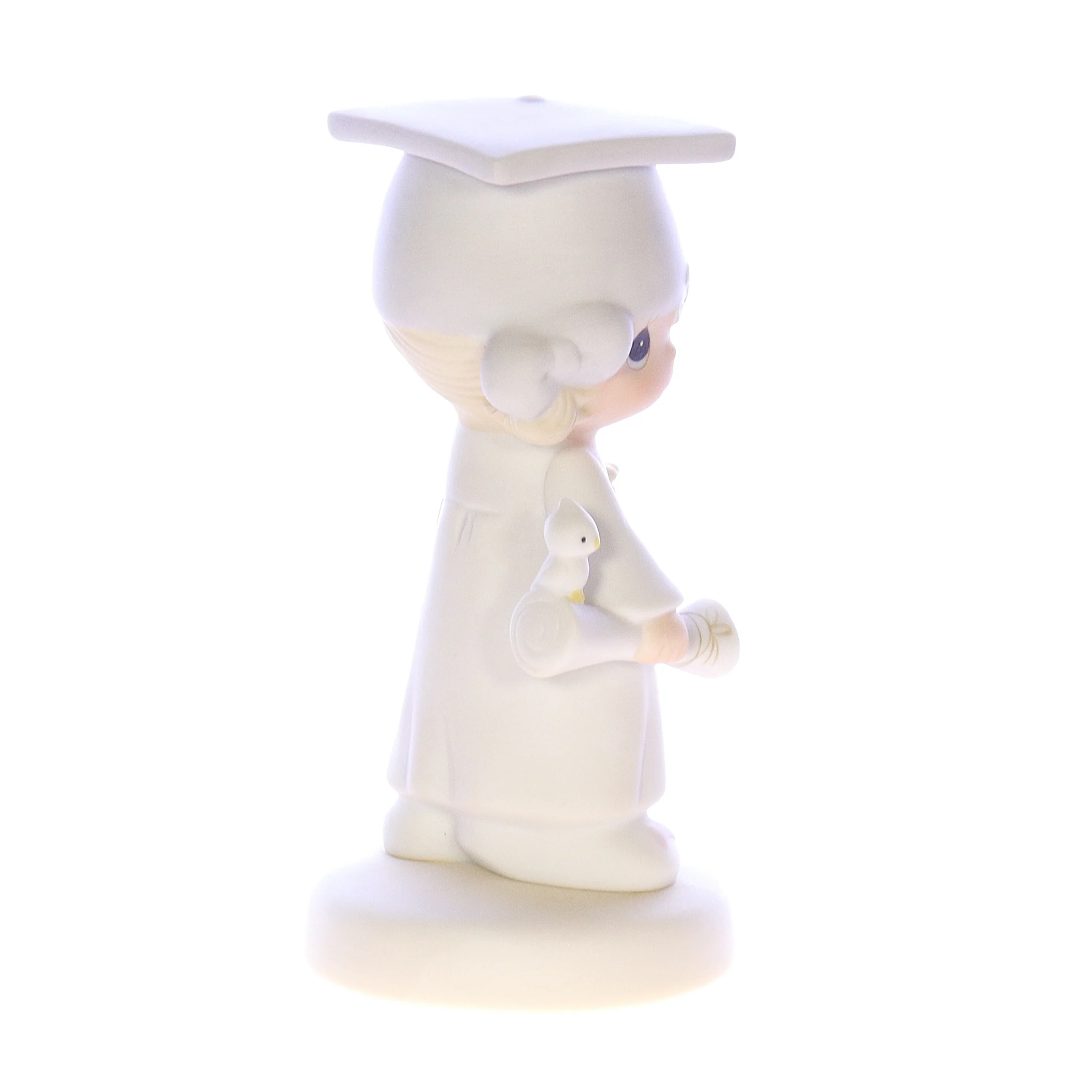 Precious Moments Vintage Porcelain Graduation Figurine E-4721 1980 5.25" - Image 7