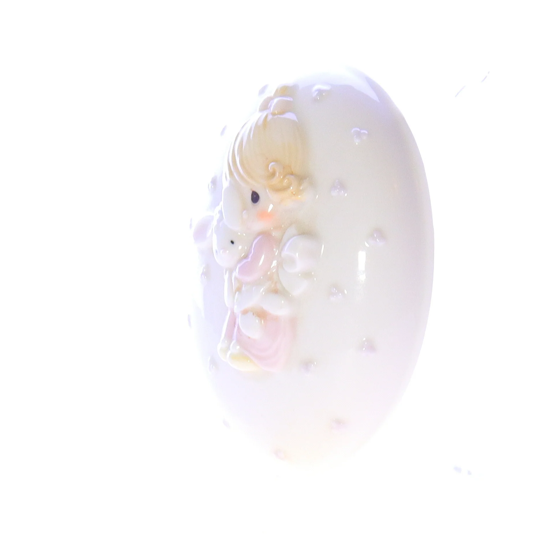 Precious Moments Vintage Porcelain Easter Wall Nightlight - Image 2