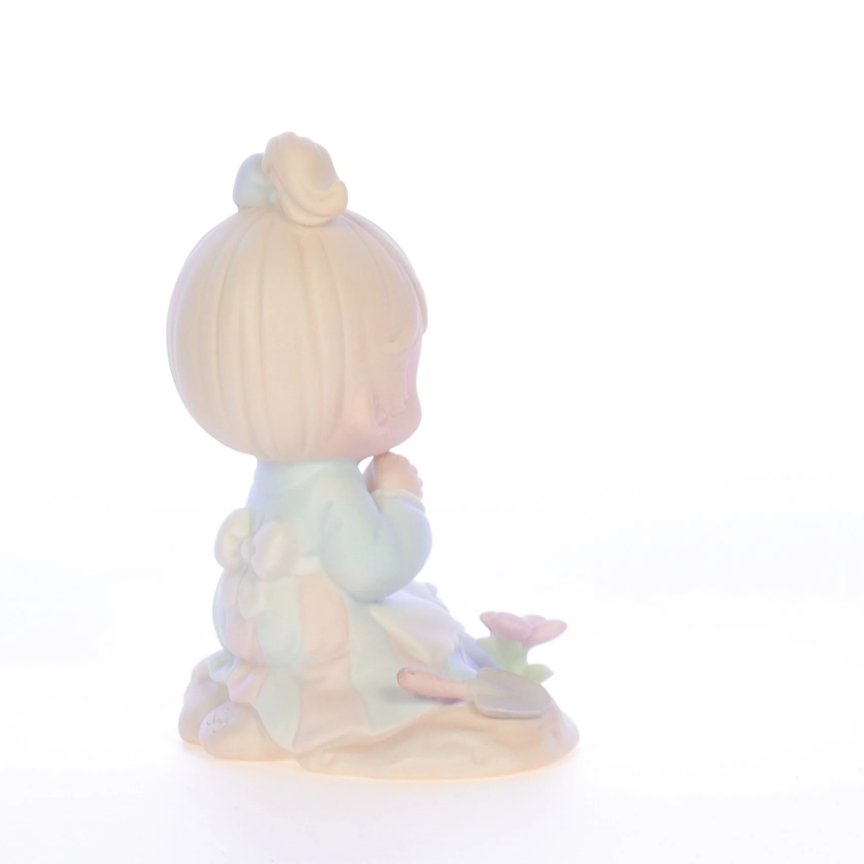 Precious Moments Vintage 1992 Porcelain Figurine Sowing the Seeds of Love PM922 - Image 6