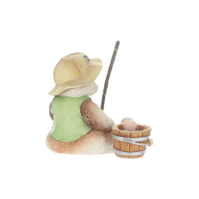 Priscilla Hillman Vintage Resin Figurine I'm Hooked On You 129313 - Image 6