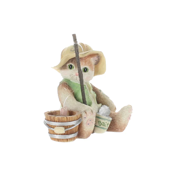 Priscilla Hillman Vintage Resin Figurine I'm Hooked On You 129313 - Image 8