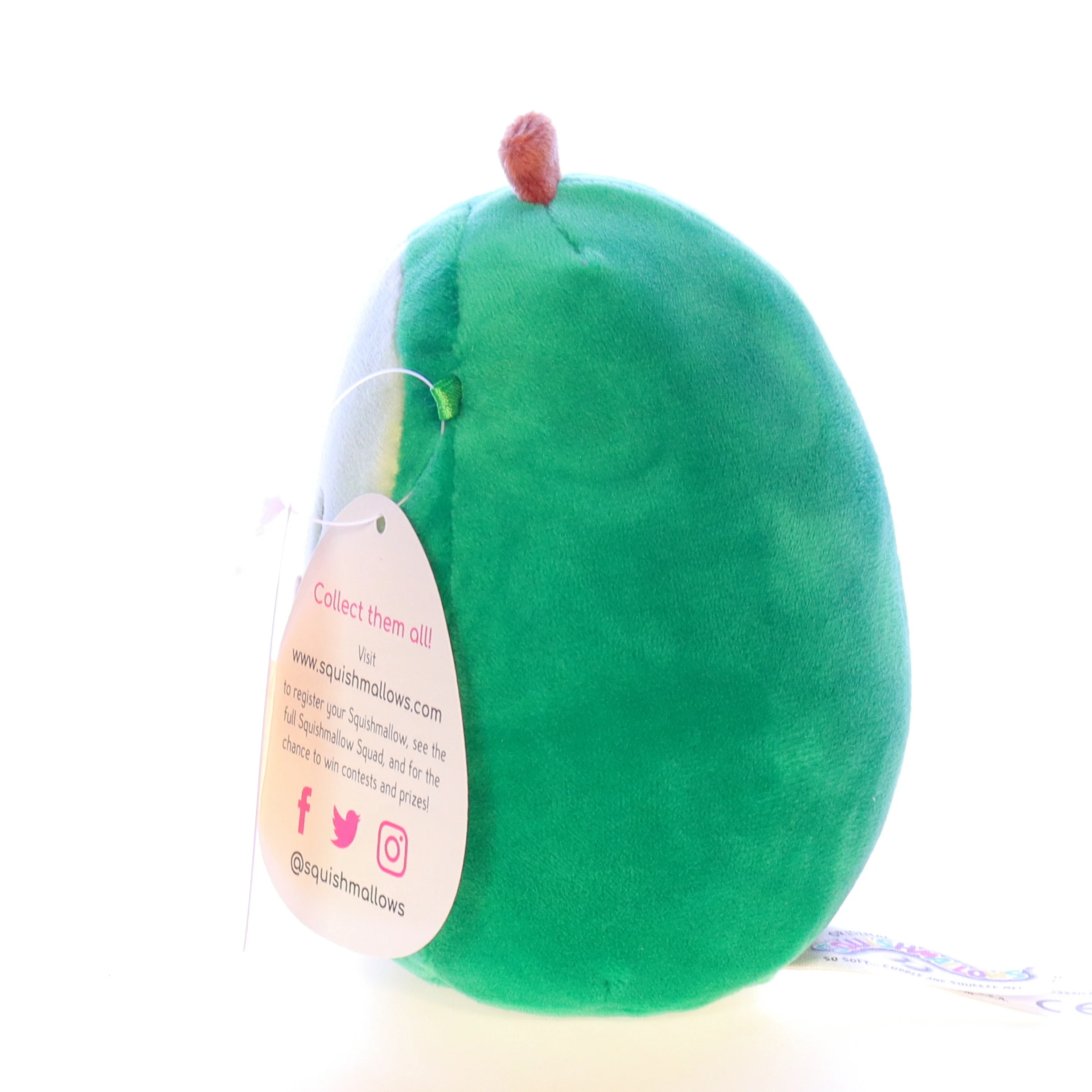 Squishmallows Plush Avocado Stuffed Animal 734689212521 Austin 2021 5" - Image 3