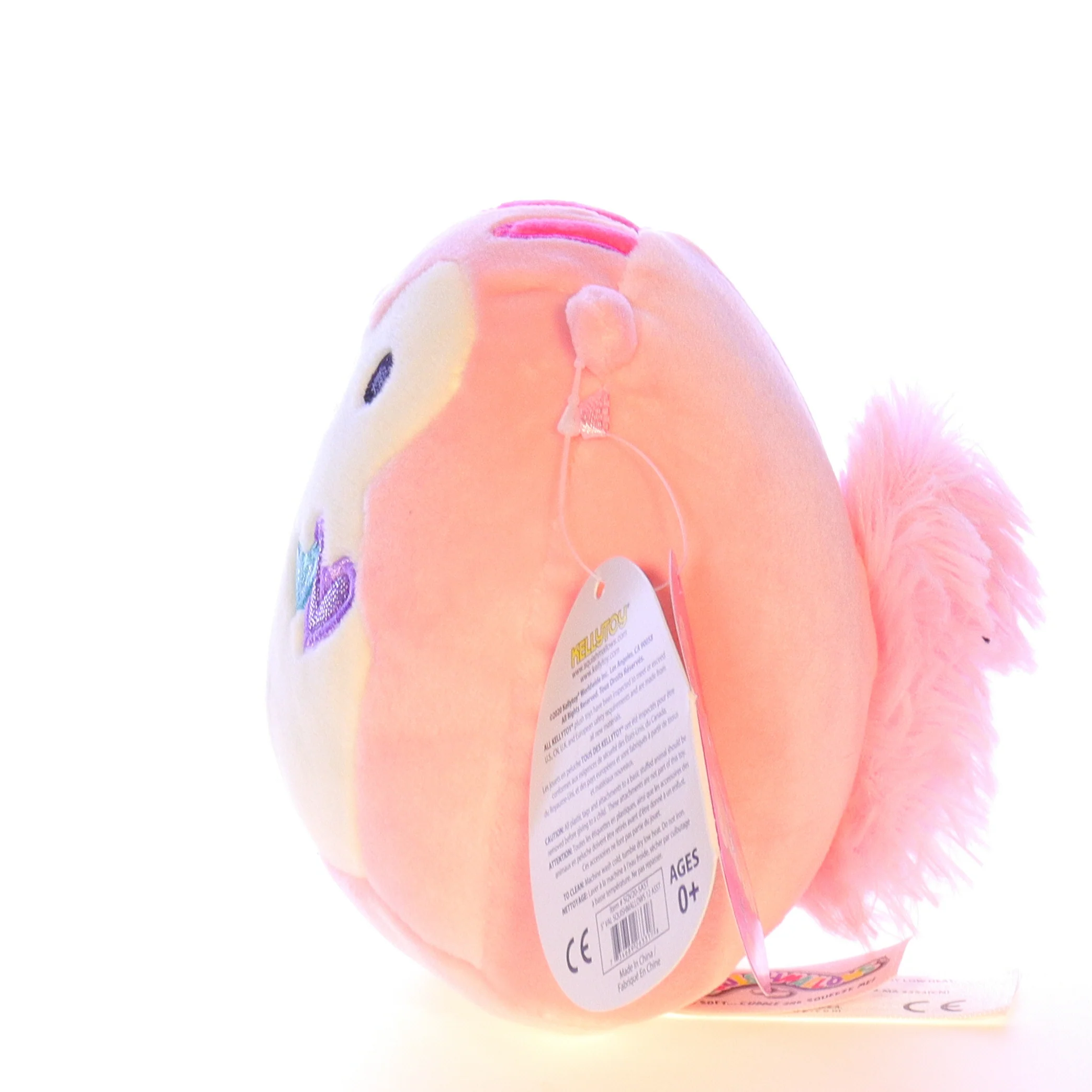Squishmallows Plush Squirrel Stuffed Animal 734689263318 Sarah 2019 5" - Image 3