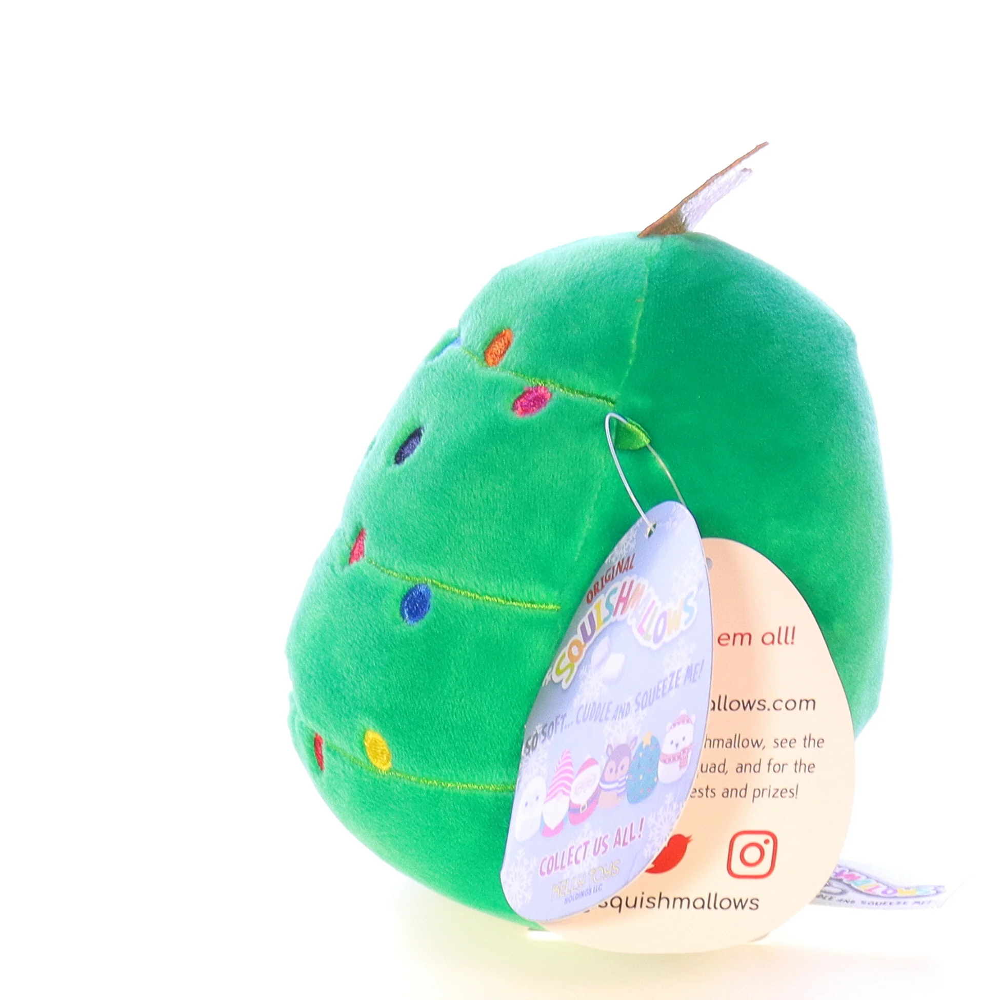 Squishmallows Plush Christmas Tree Stuffed Animal 734689425273 Carol 2020 5" - Image 3