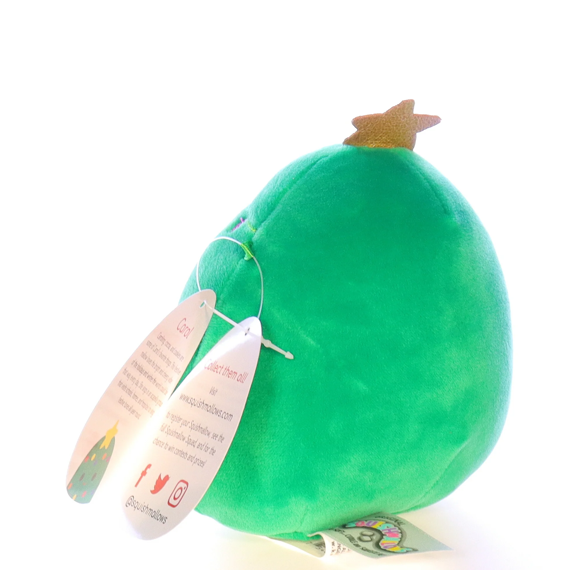 Squishmallows Plush Christmas Tree Stuffed Animal 734689425273 Carol 2020 5" - Image 4
