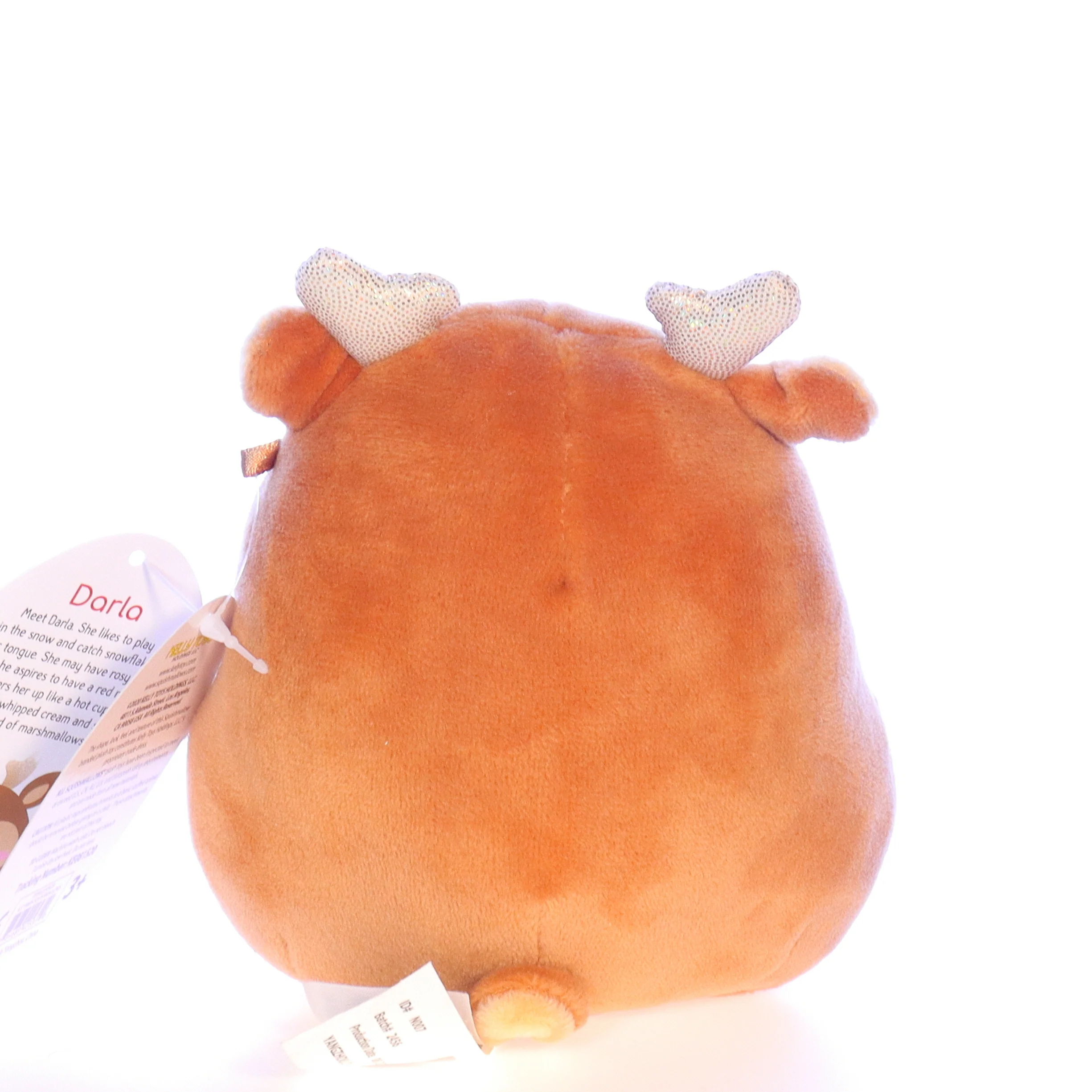 Squishmallows Plush Christmas Plush 734689425310 Darla Reindeer 2020 4.5" - Image 5
