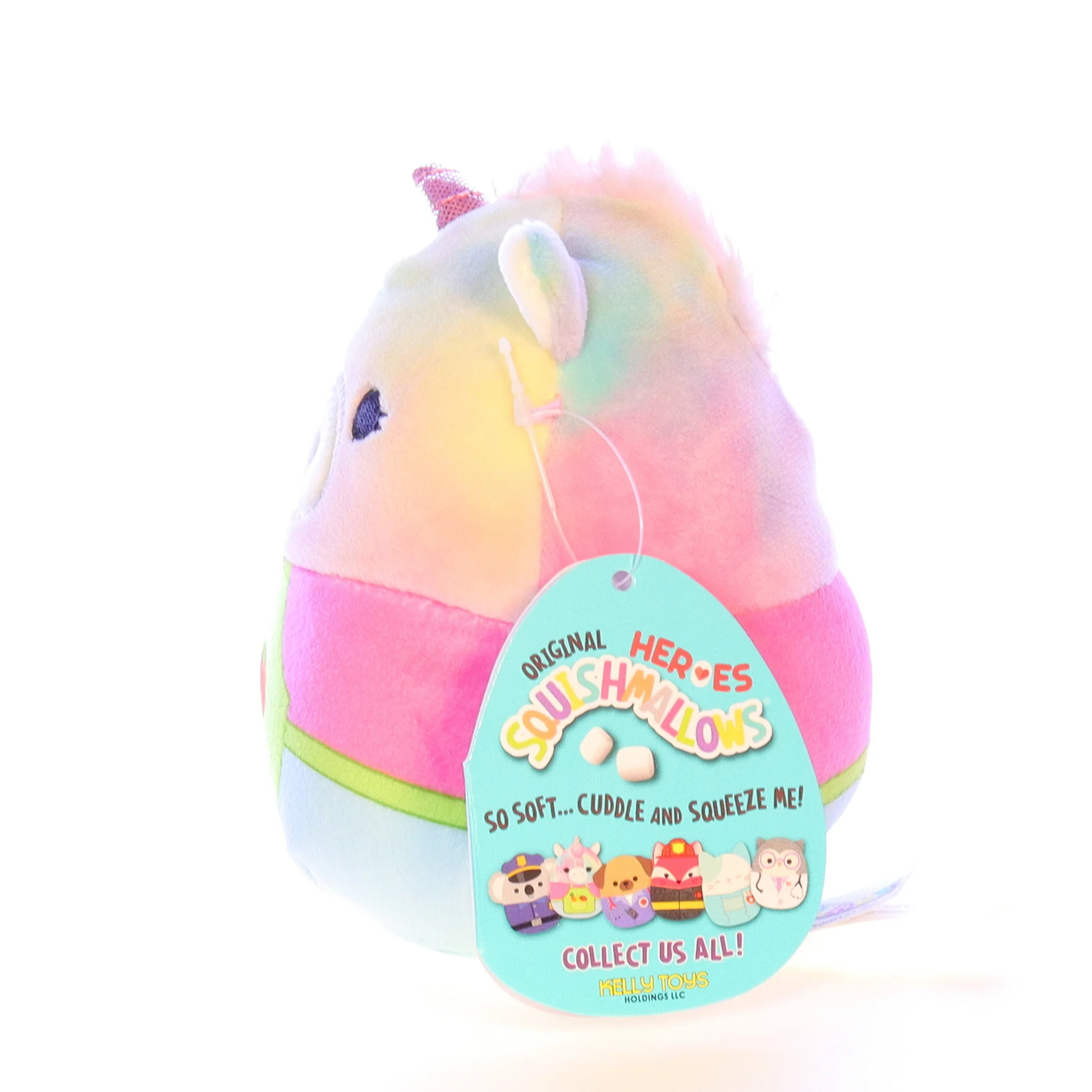 Squishmallows Plush Unicorn Stuffed Animal 734689433643 Esmeralda 2020 5" - Image 3