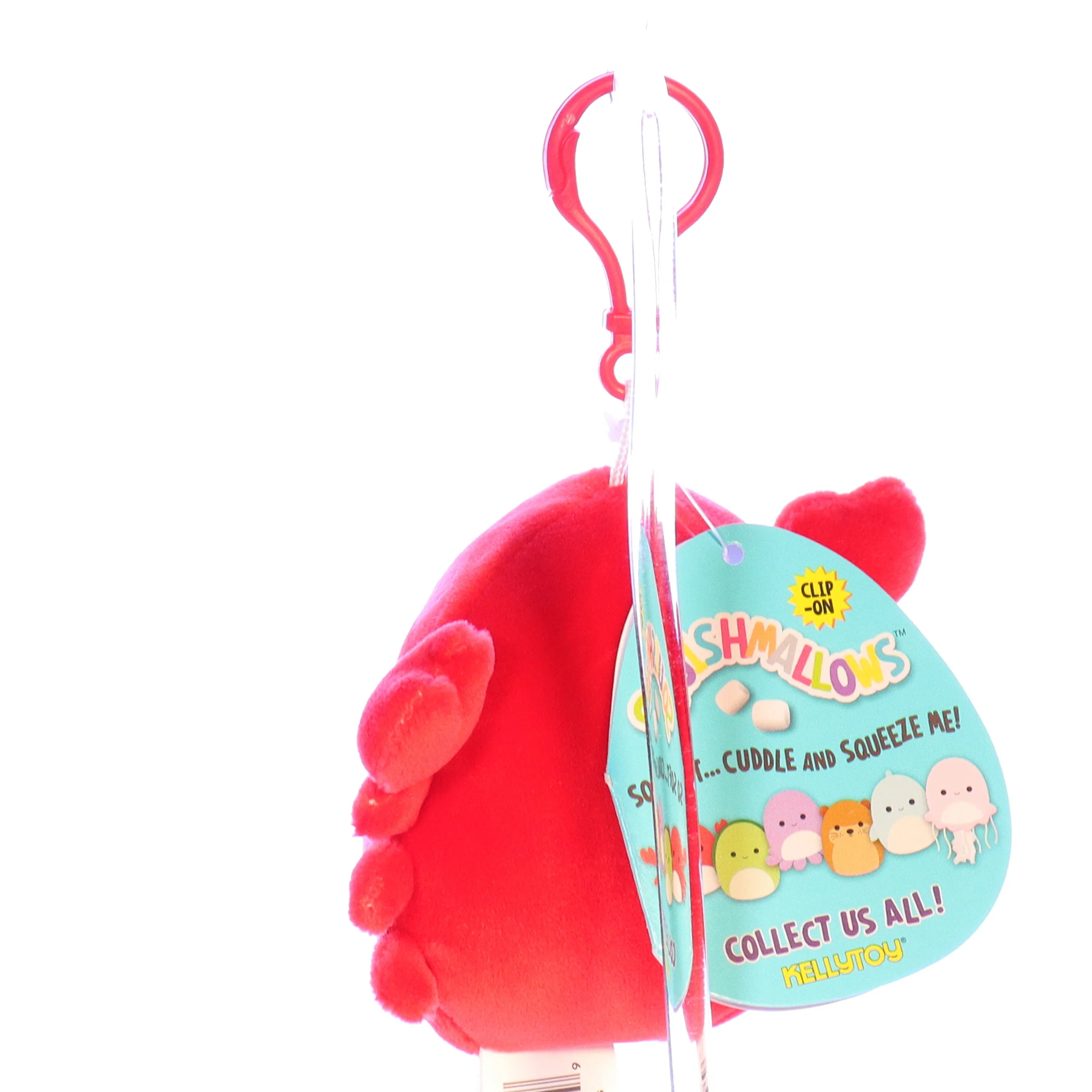 Squishmallows Plush Crab Stuffed Animal 734689520589 Carlos 2020 3.5" - Image 4