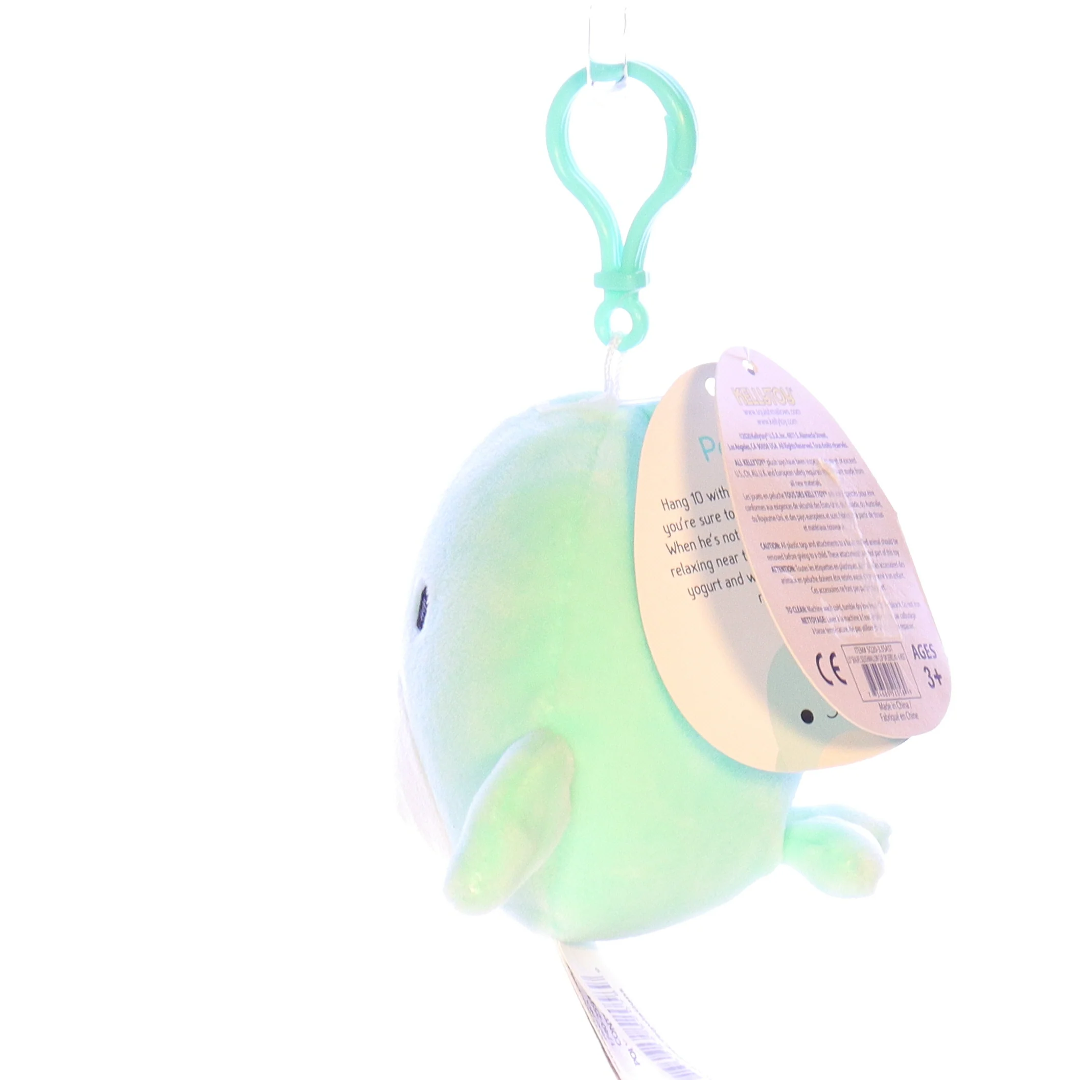 Squishmallows Plush Shark Stuffed Animal 734689520589 Perry 2020 3.5" - Image 3